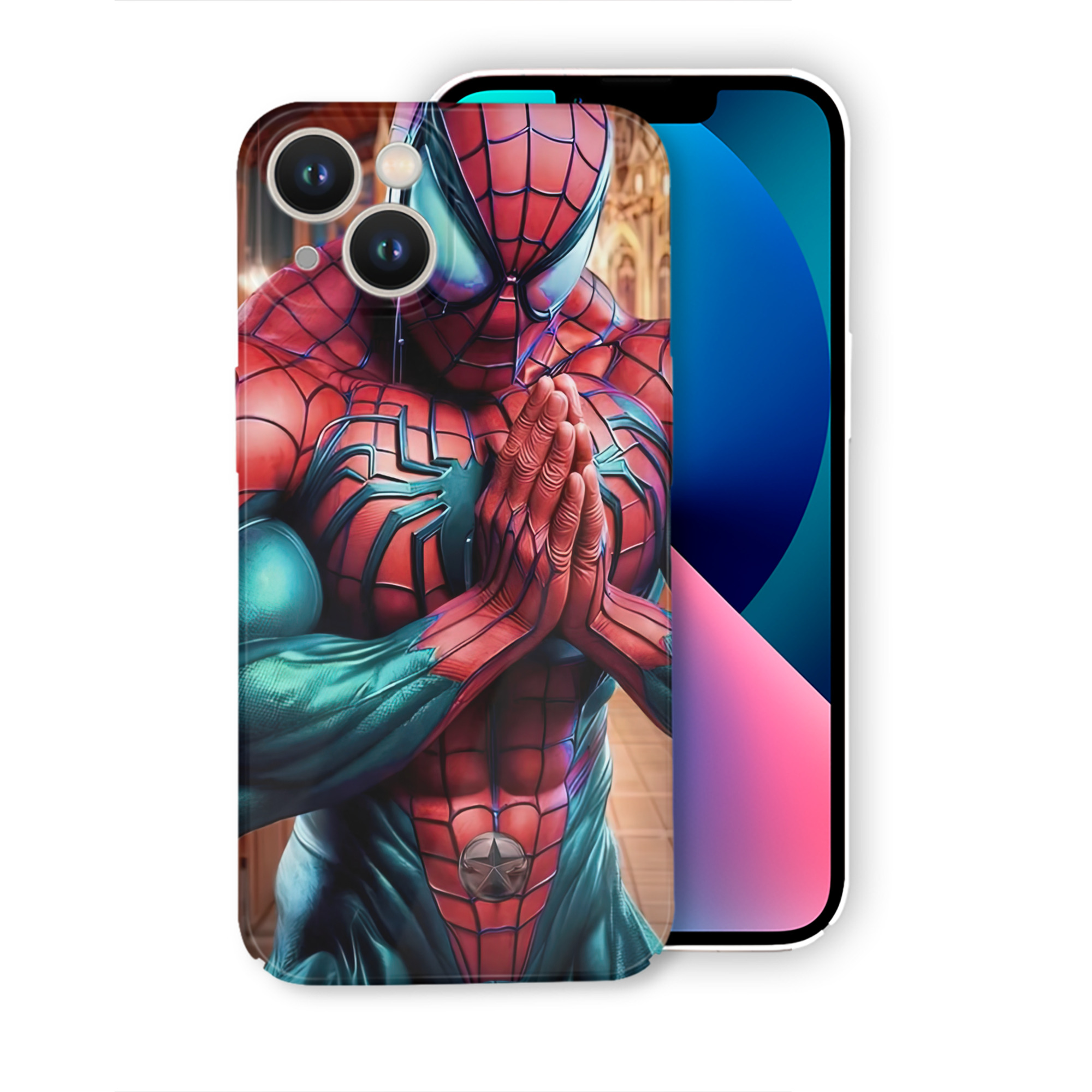 （画像用） Spider Man スパイダーマン 【iPhone 14シリーズ対応】ハードケース