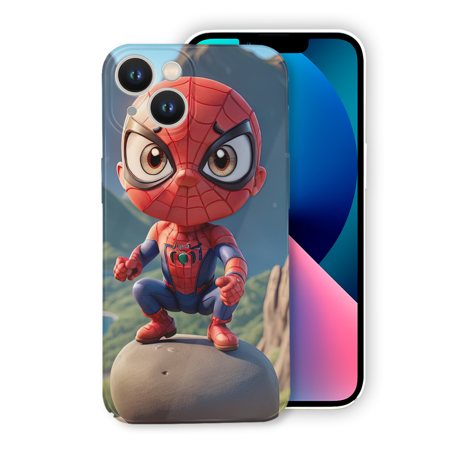 （画像用） Spider Man スパイダーマン 【iPhone 14シリーズ対応】ハードケース