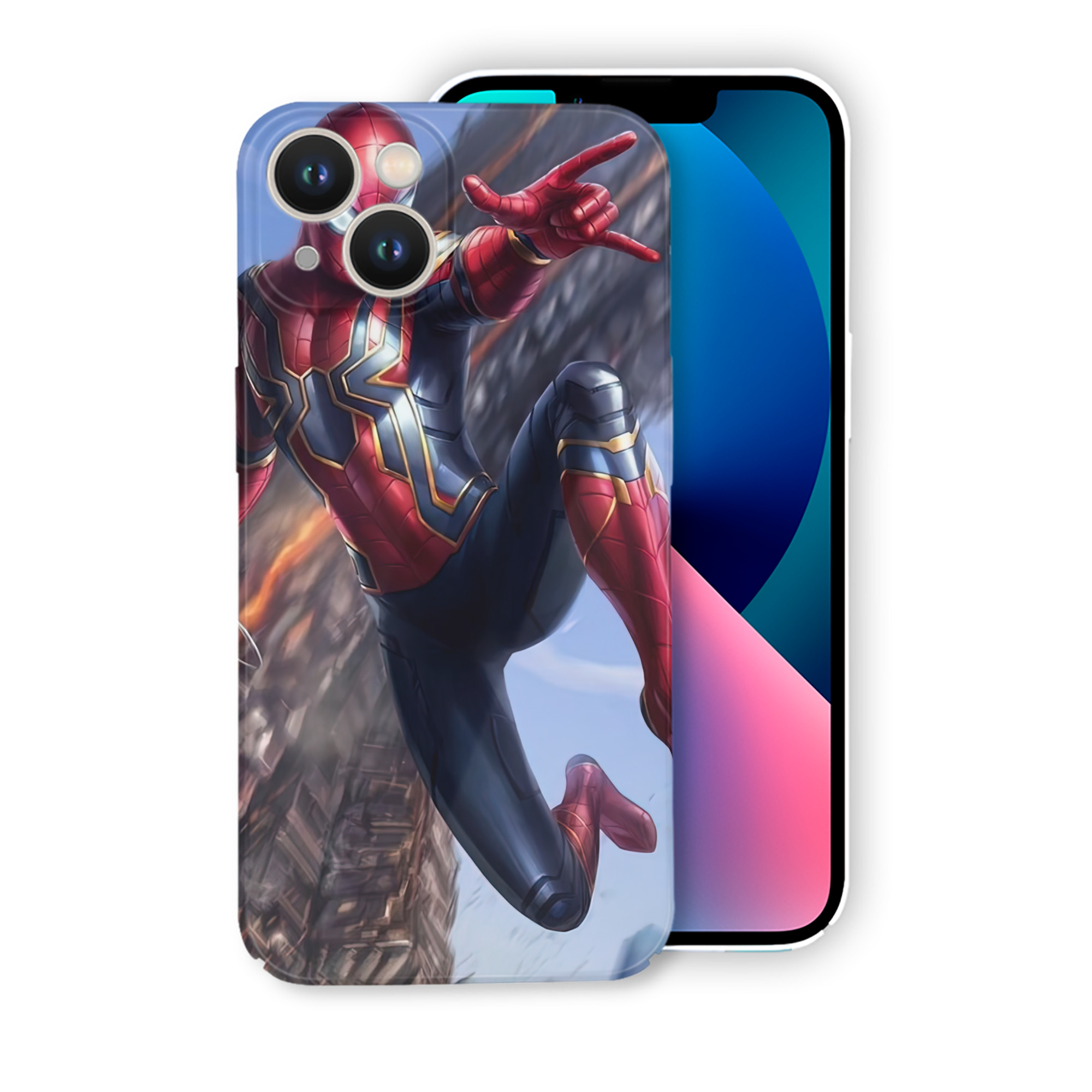 （画像用） Spider Man スパイダーマン 【iPhone 14シリーズ対応】ハードケース