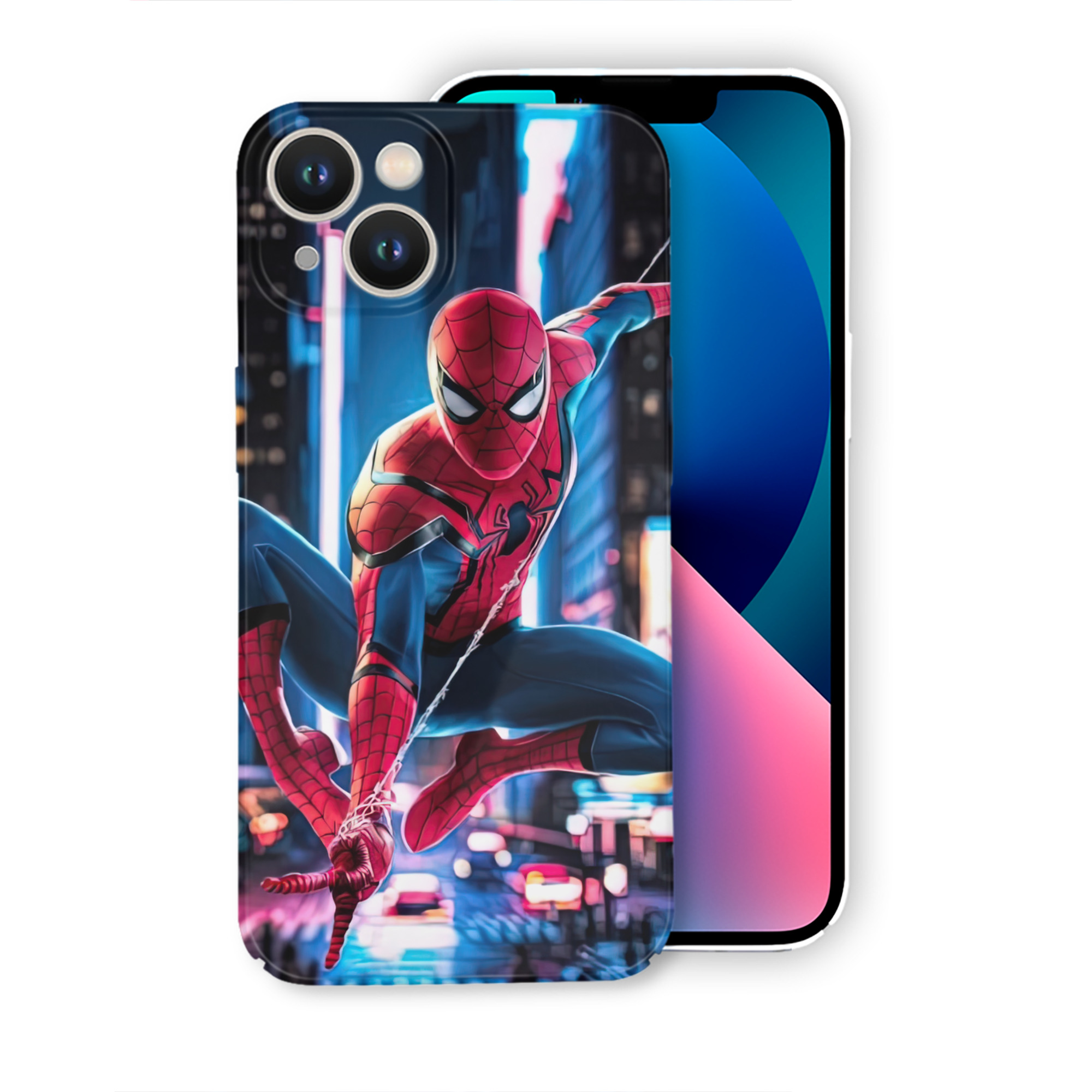 （画像用） Spider Man スパイダーマン 【iPhone 14シリーズ対応】ハードケース