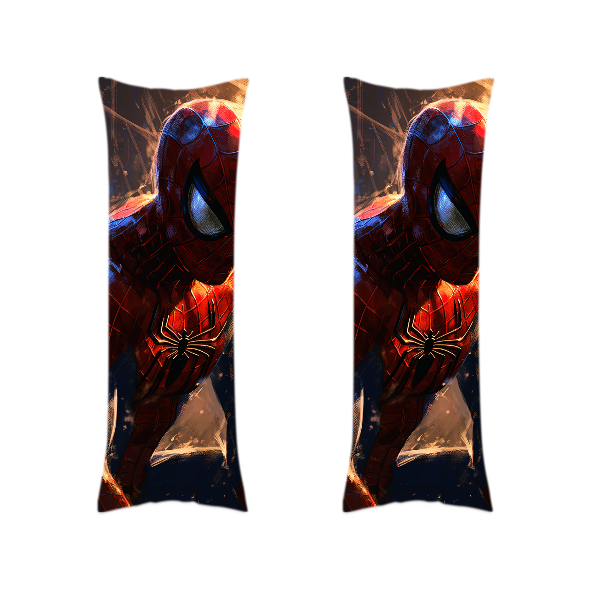 （画像用） Spider Man スパイダーマン ロング抱き枕カバー 両面プリントタイプ（サイズ選択可）