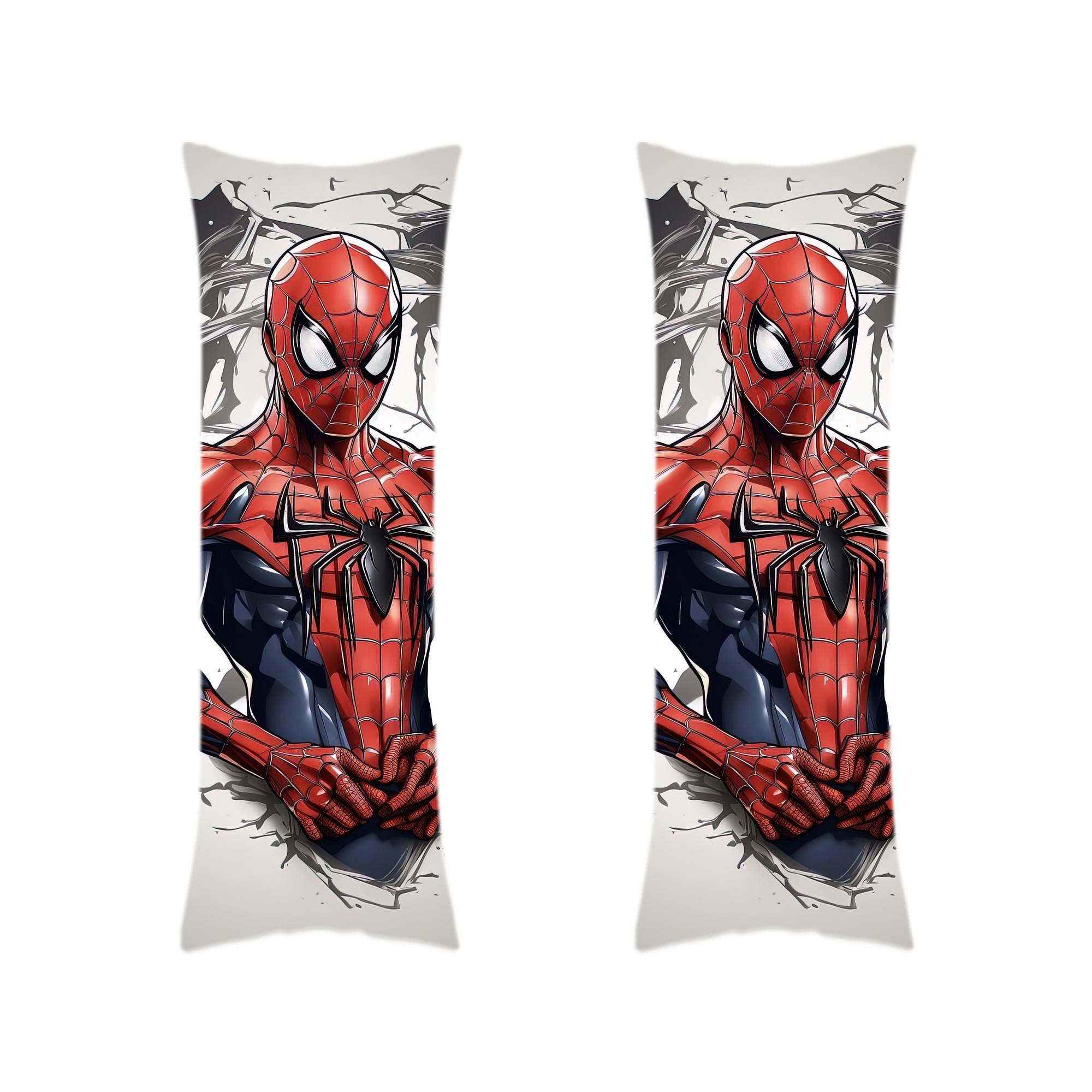 （画像用） Spider Man スパイダーマン ロング抱き枕カバー 両面プリントタイプ（サイズ選択可）