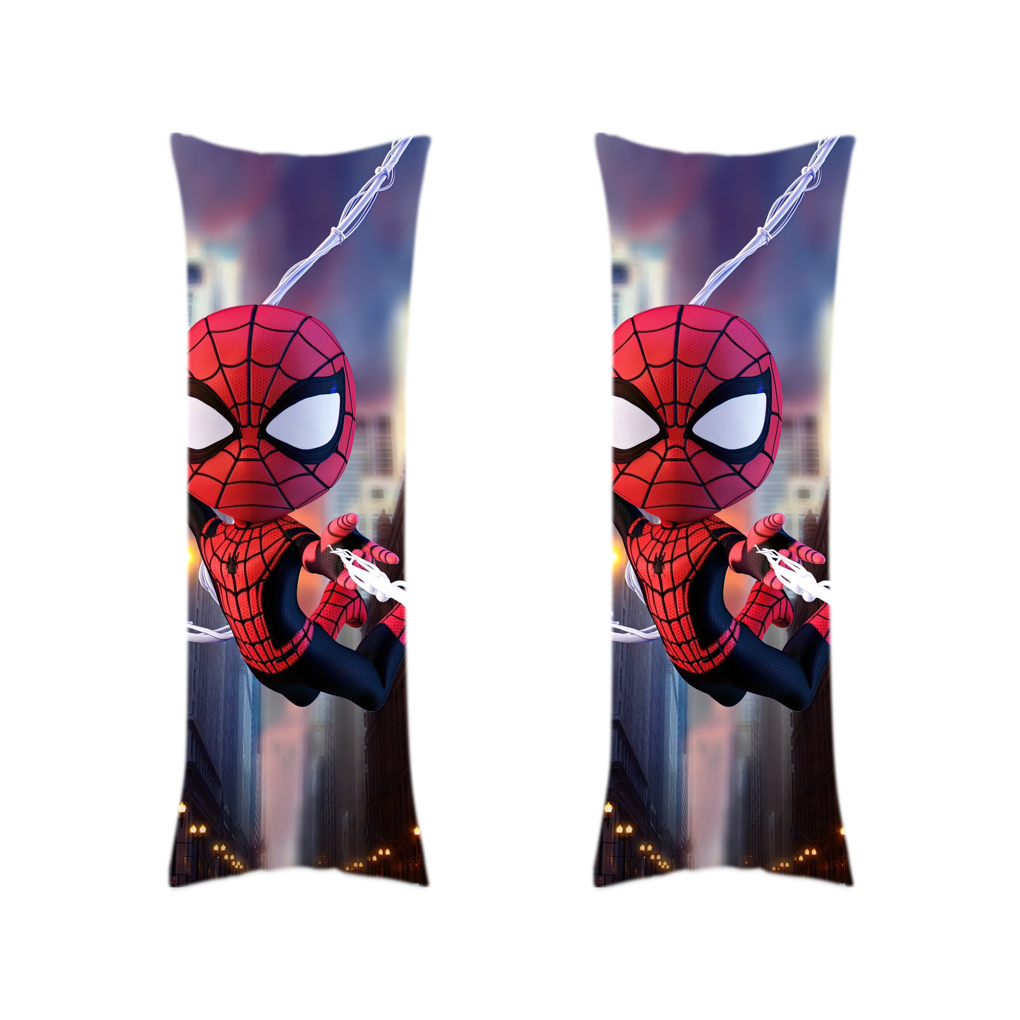 （画像用） Spider Man スパイダーマン ロング抱き枕カバー 両面プリントタイプ（サイズ選択可）