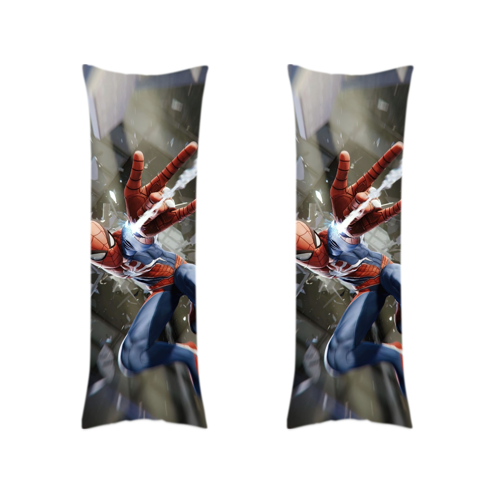 （画像用） Spider Man スパイダーマン ロング抱き枕カバー 両面プリントタイプ（サイズ選択可）