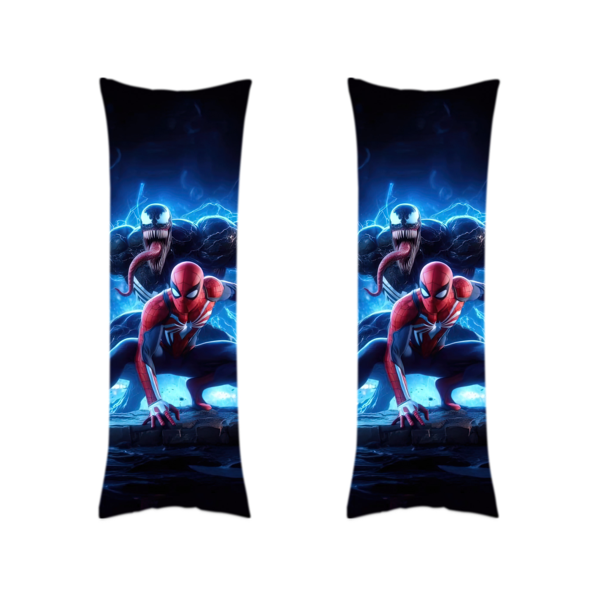 （画像用） Spider Man スパイダーマン ロング抱き枕カバー 両面プリントタイプ（サイズ選択可）