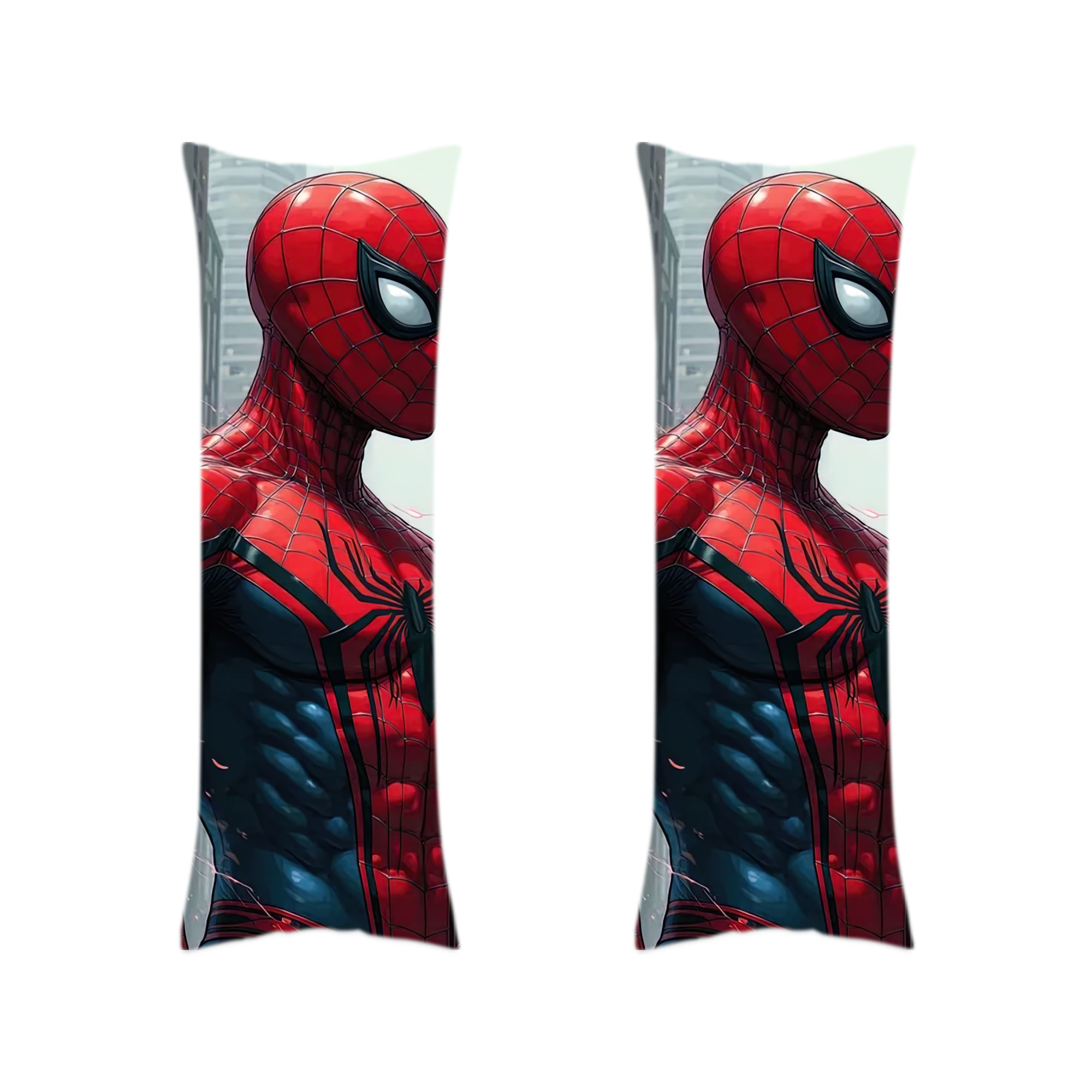 （画像用） Spider Man スパイダーマン ロング抱き枕カバー 両面プリントタイプ（サイズ選択可）