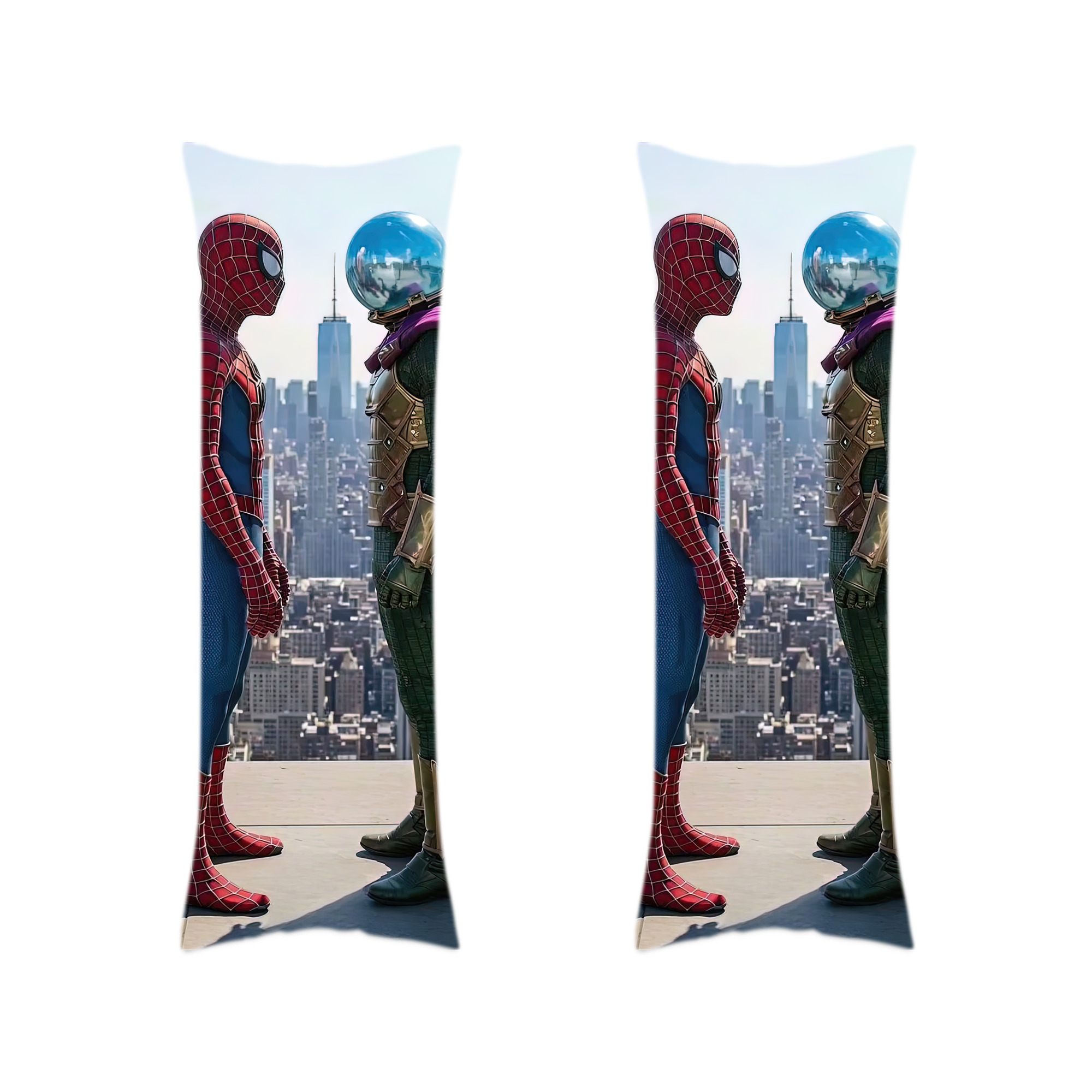 （画像用） Spider Man スパイダーマン ロング抱き枕カバー 両面プリントタイプ（サイズ選択可）