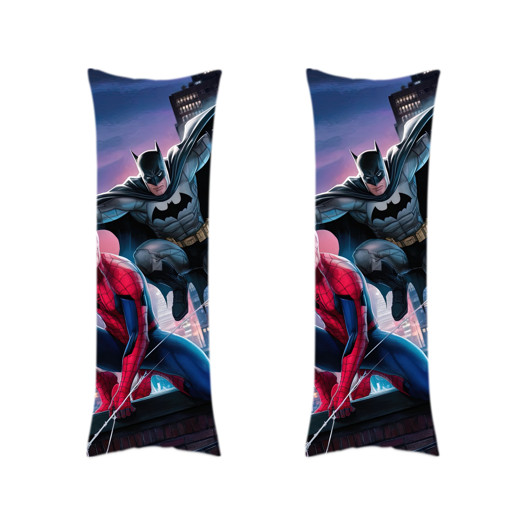 （画像用） Spider Man スパイダーマン ロング抱き枕カバー 両面プリントタイプ（サイズ選択可）