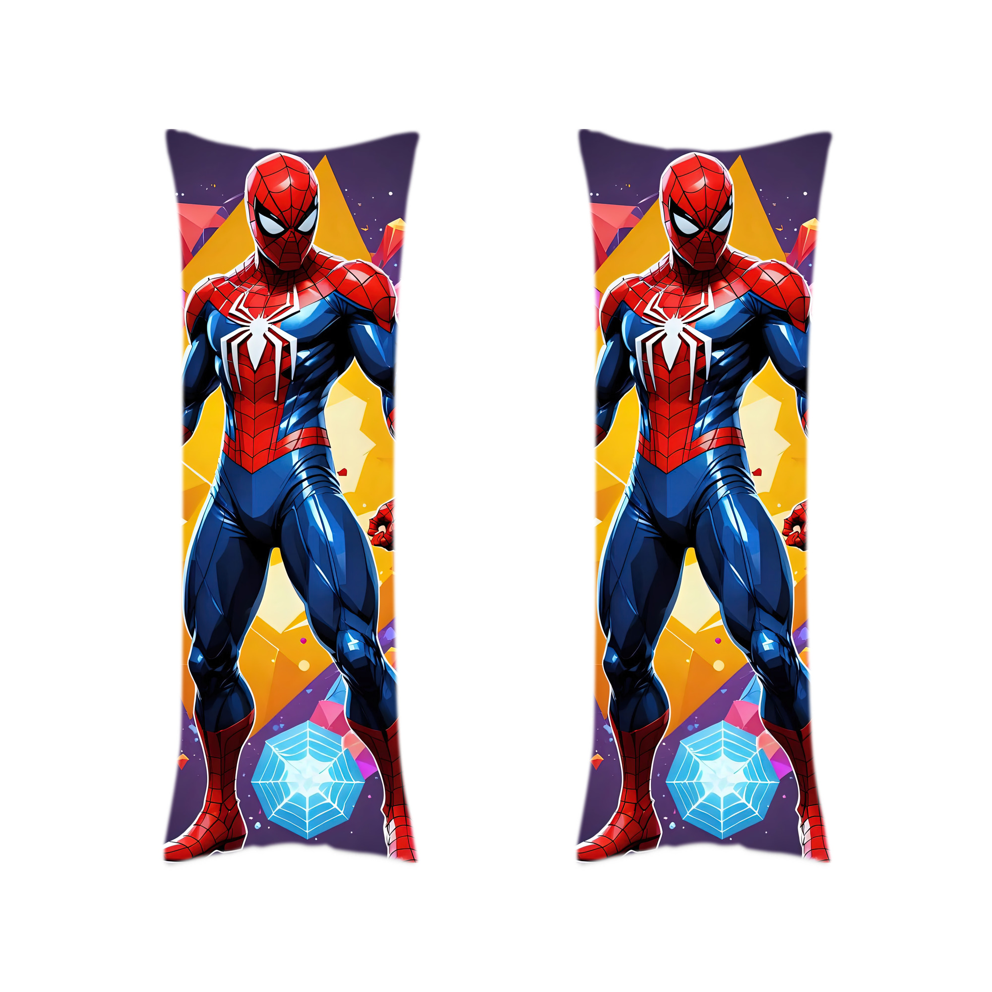 （画像用） Spider Man スパイダーマン ロング抱き枕カバー 両面プリントタイプ（サイズ選択可）