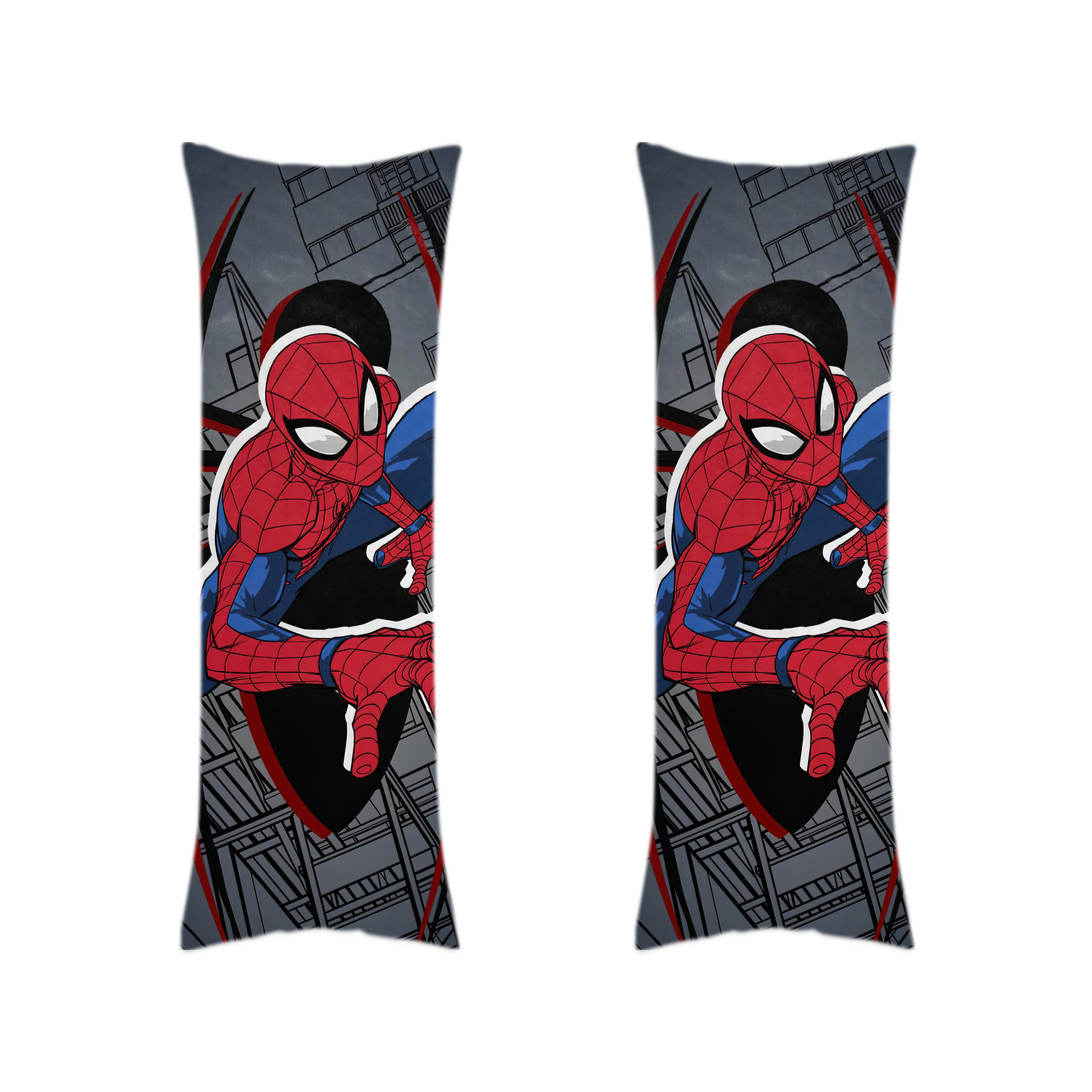 （画像用） Spider Man スパイダーマン ロング抱き枕カバー 両面プリントタイプ（サイズ選択可）