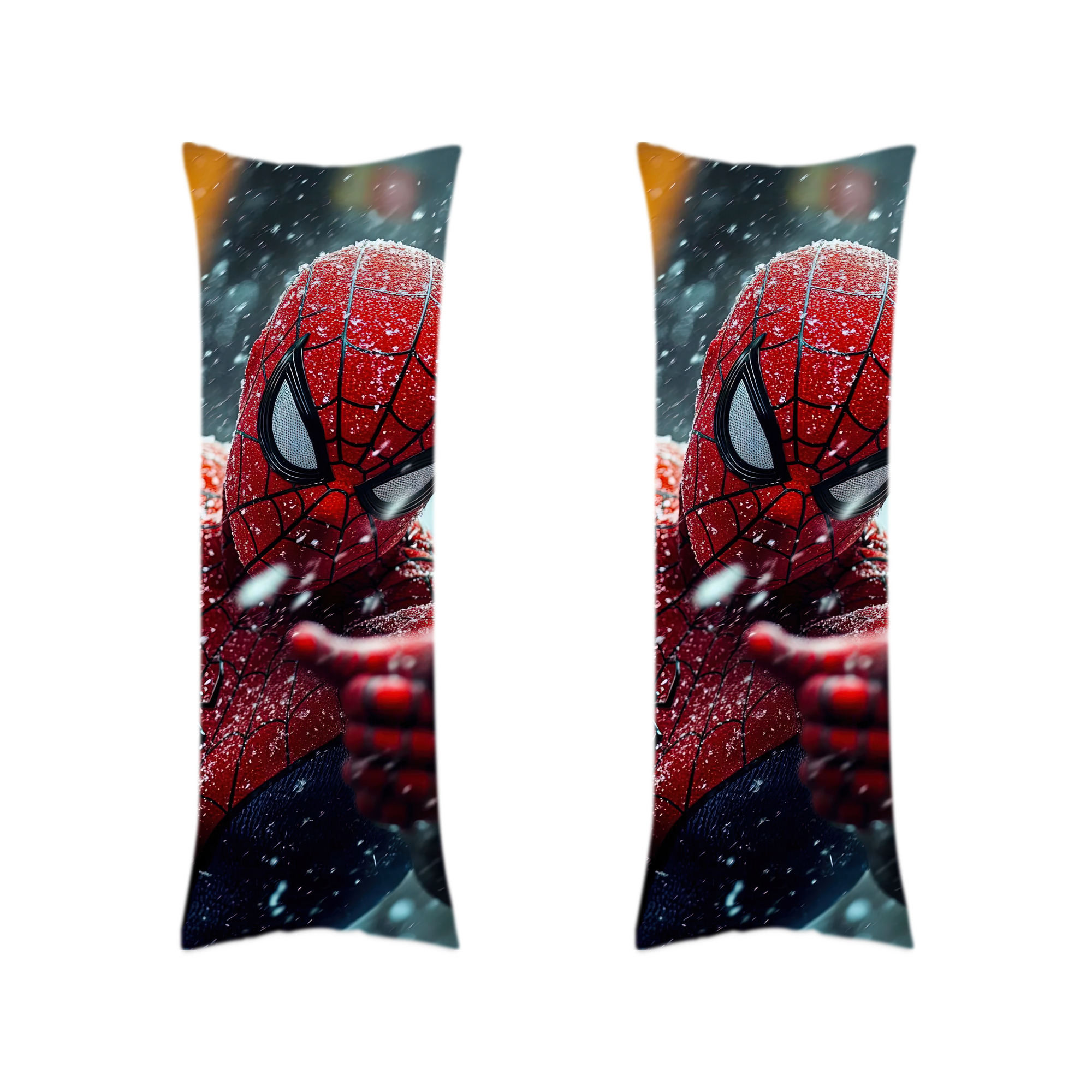 （画像用） Spider Man スパイダーマン ロング抱き枕カバー 両面プリントタイプ（サイズ選択可）