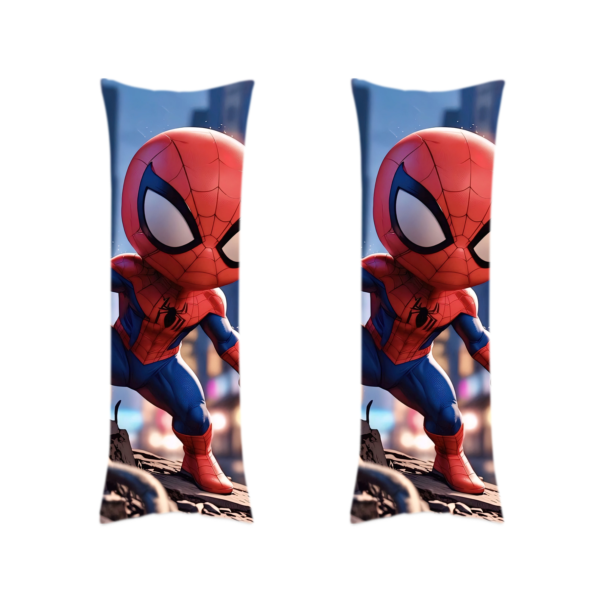 （画像用） Spider Man スパイダーマン ロング抱き枕カバー 両面プリントタイプ（サイズ選択可）