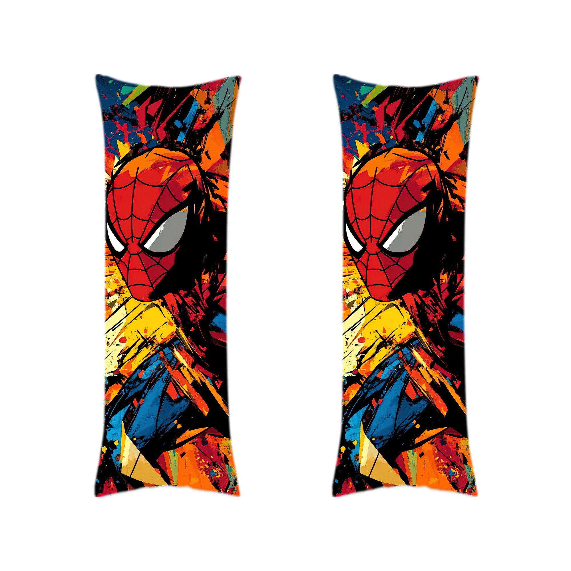 （画像用） Spider Man スパイダーマン ロング抱き枕カバー 両面プリントタイプ（サイズ選択可）