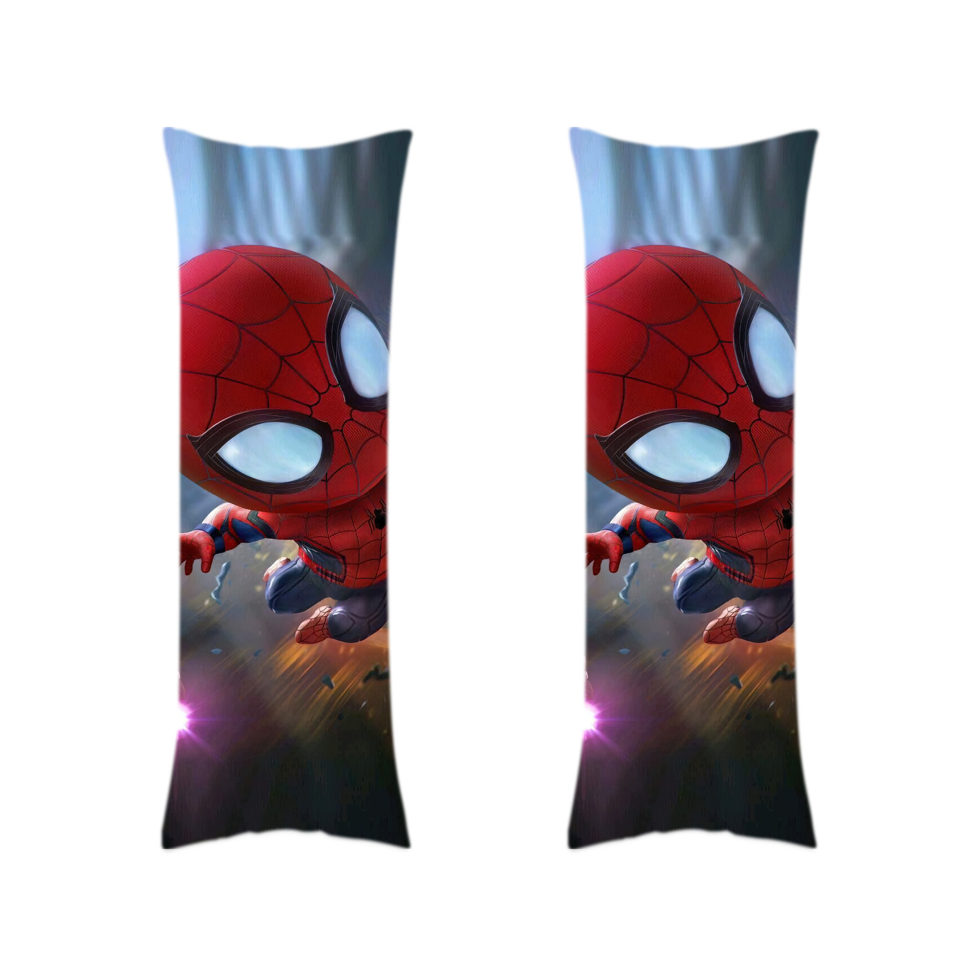 （画像用） Spider Man スパイダーマン ロング抱き枕カバー 両面プリントタイプ（サイズ選択可）