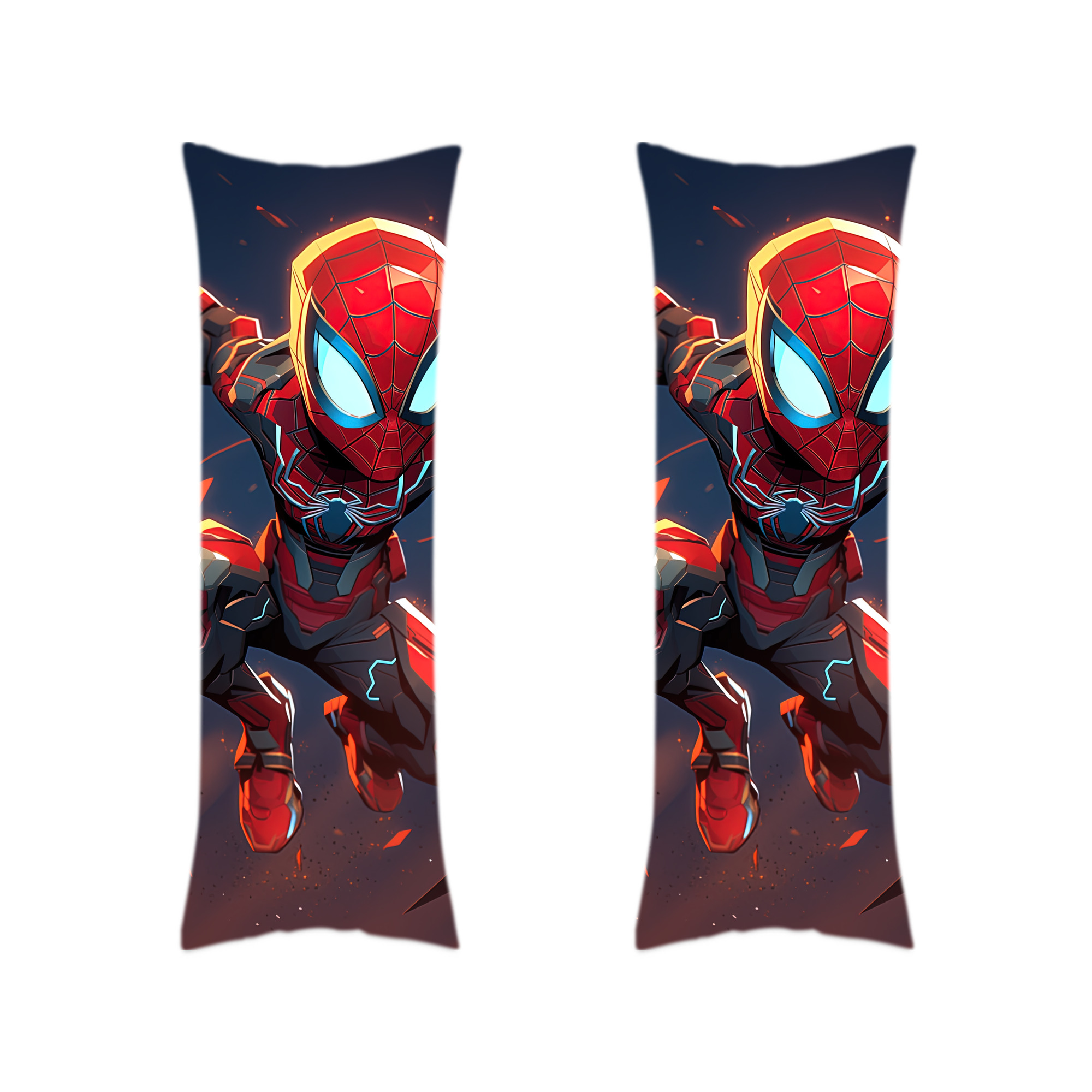 （画像用） Spider Man スパイダーマン ロング抱き枕カバー 両面プリントタイプ（サイズ選択可）