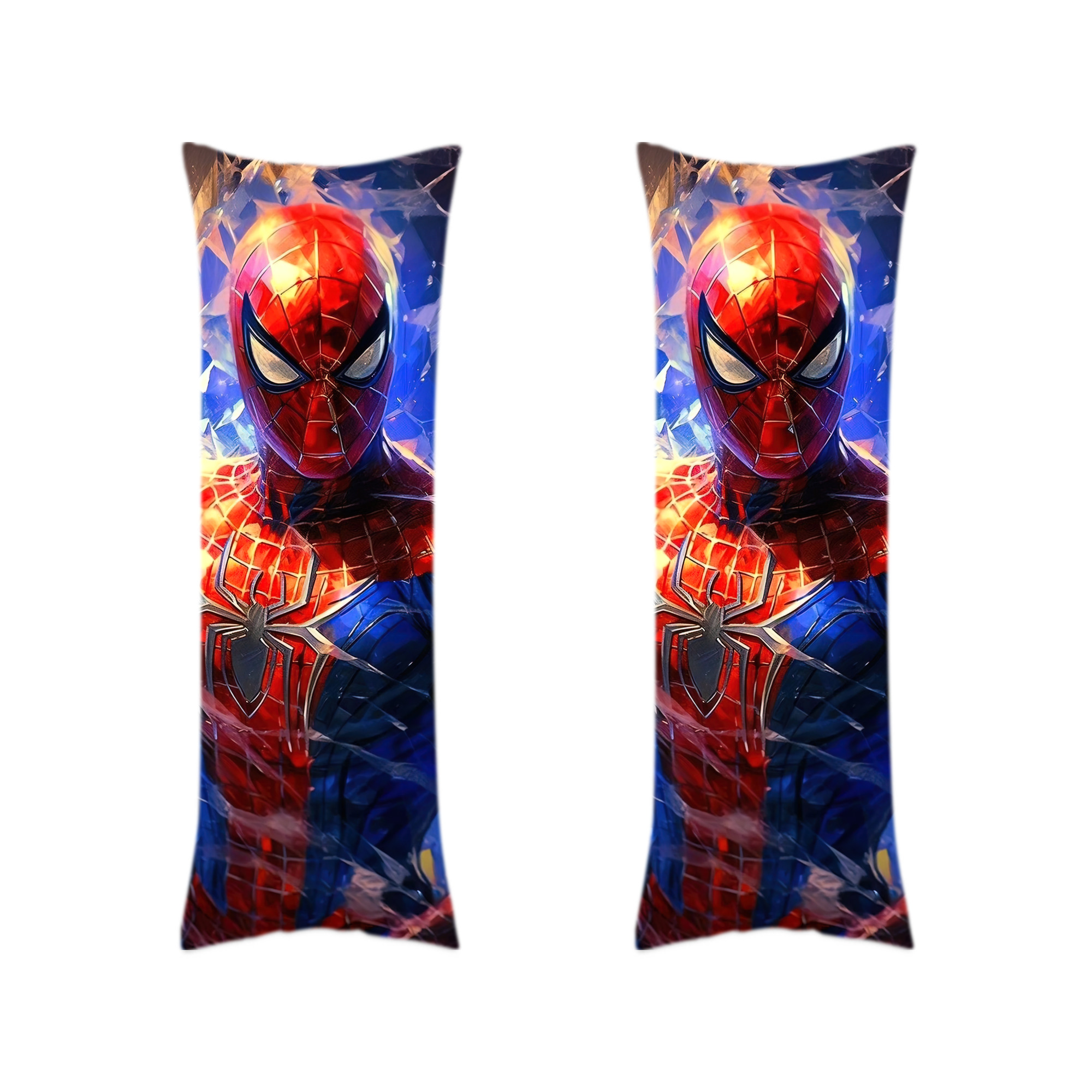 （画像用） Spider Man スパイダーマン ロング抱き枕カバー 両面プリントタイプ（サイズ選択可）