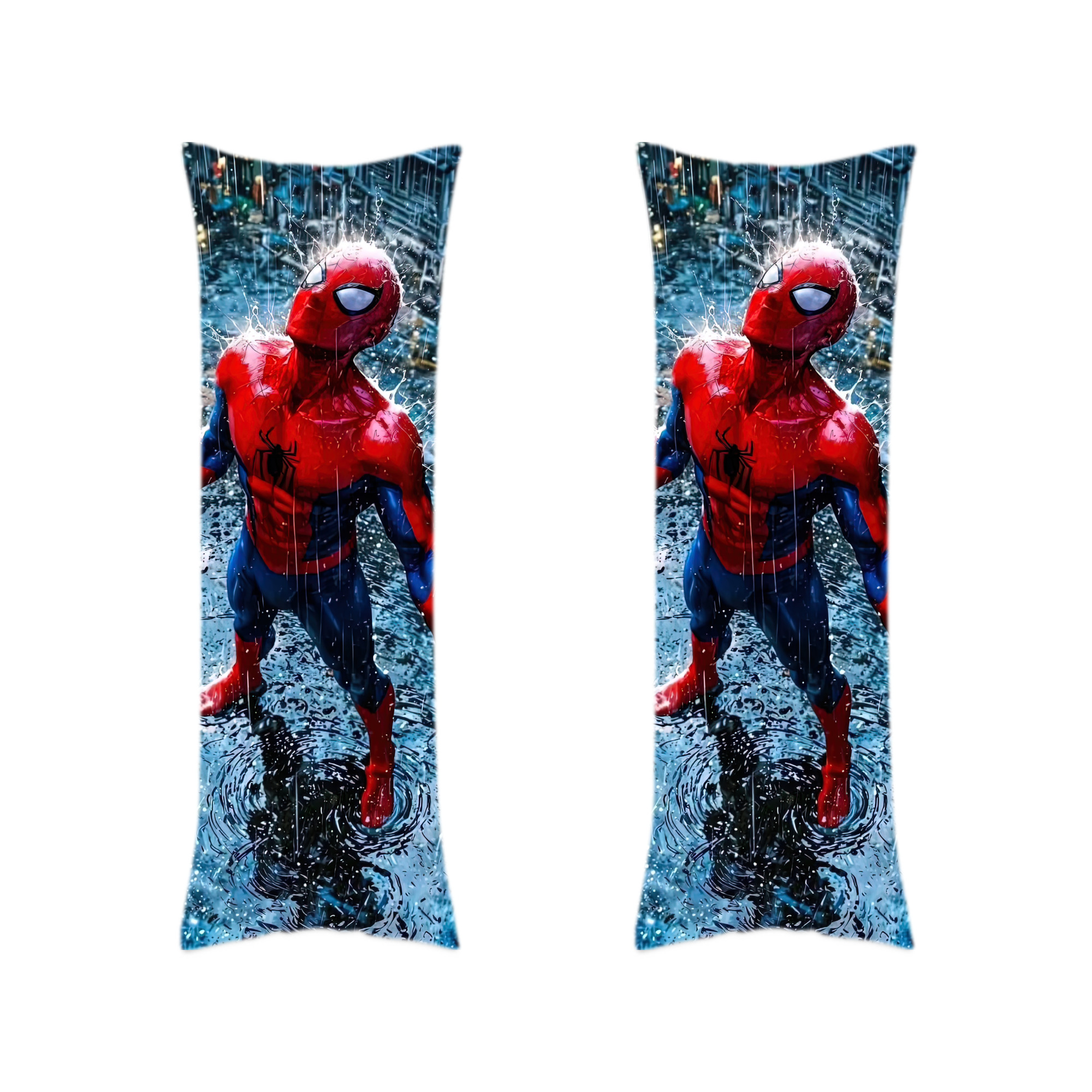 （画像用） Spider Man スパイダーマン ロング抱き枕カバー 両面プリントタイプ（サイズ選択可）