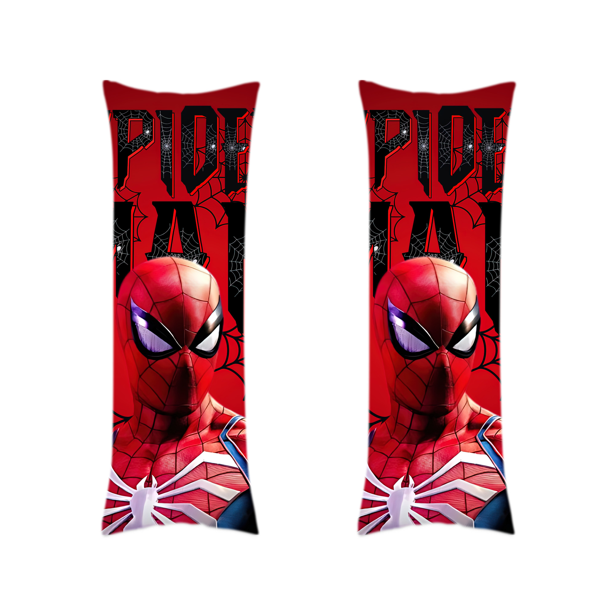 （画像用） Spider Man スパイダーマン ロング抱き枕カバー 両面プリントタイプ（サイズ選択可）