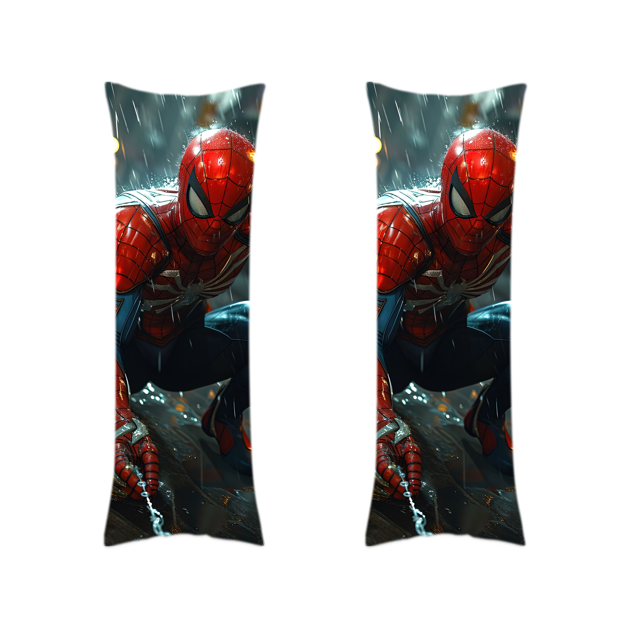 （画像用） Spider Man スパイダーマン ロング抱き枕カバー 両面プリントタイプ（サイズ選択可）