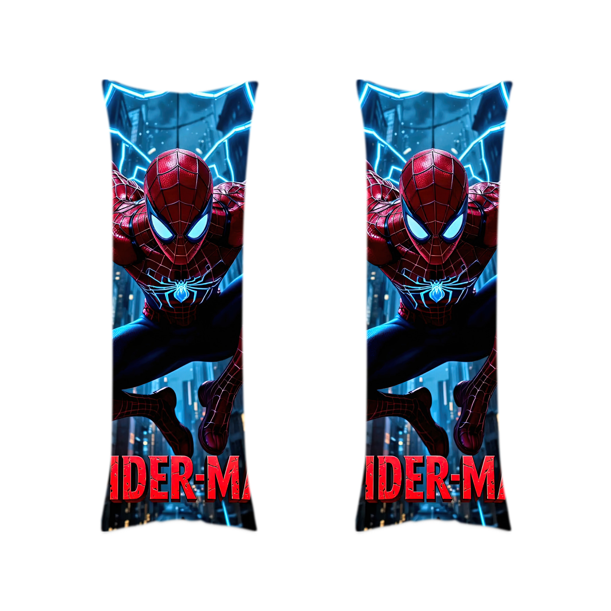 （画像用） Spider Man スパイダーマン ロング抱き枕カバー 両面プリントタイプ（サイズ選択可）