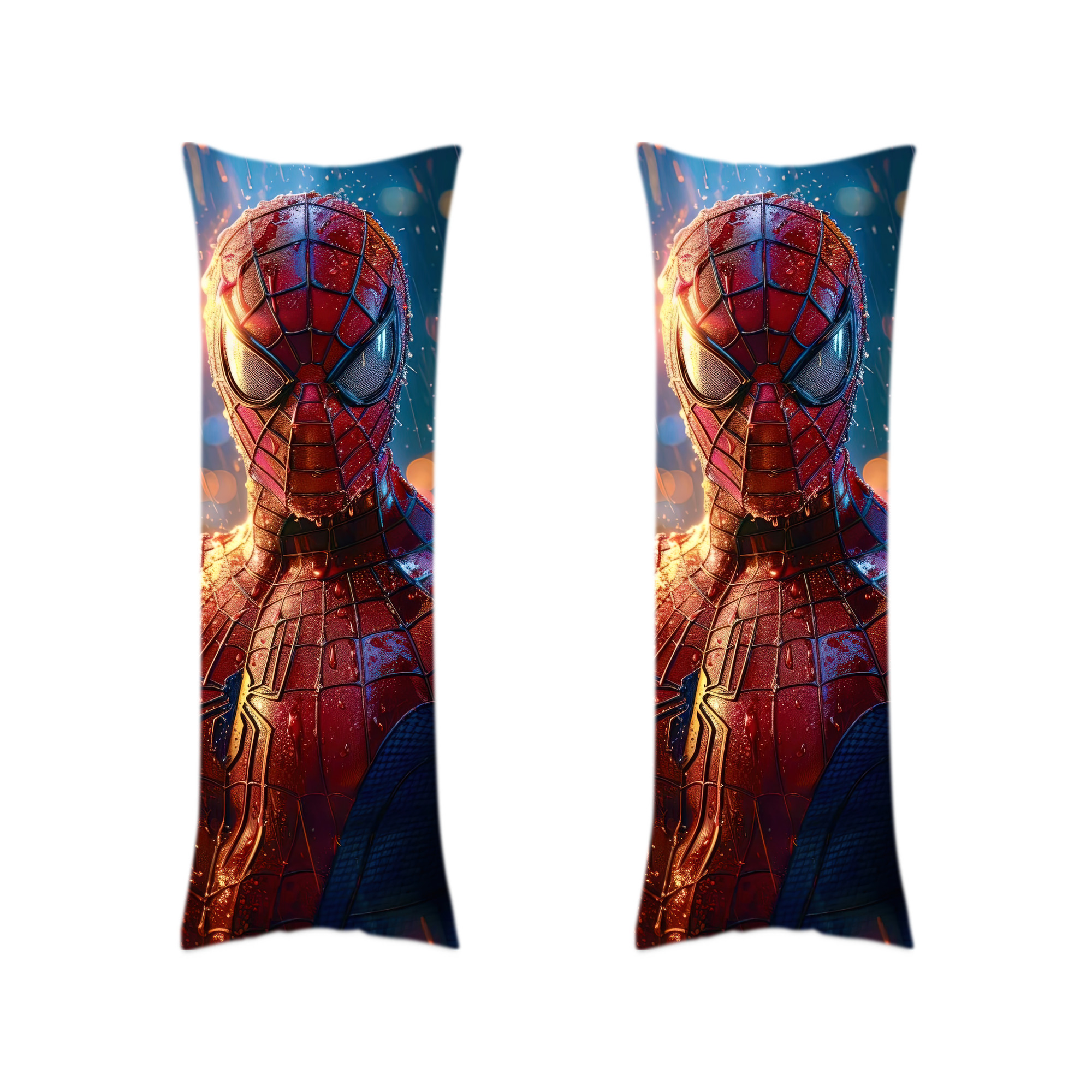 （画像用） Spider Man スパイダーマン ロング抱き枕カバー 両面プリントタイプ（サイズ選択可）