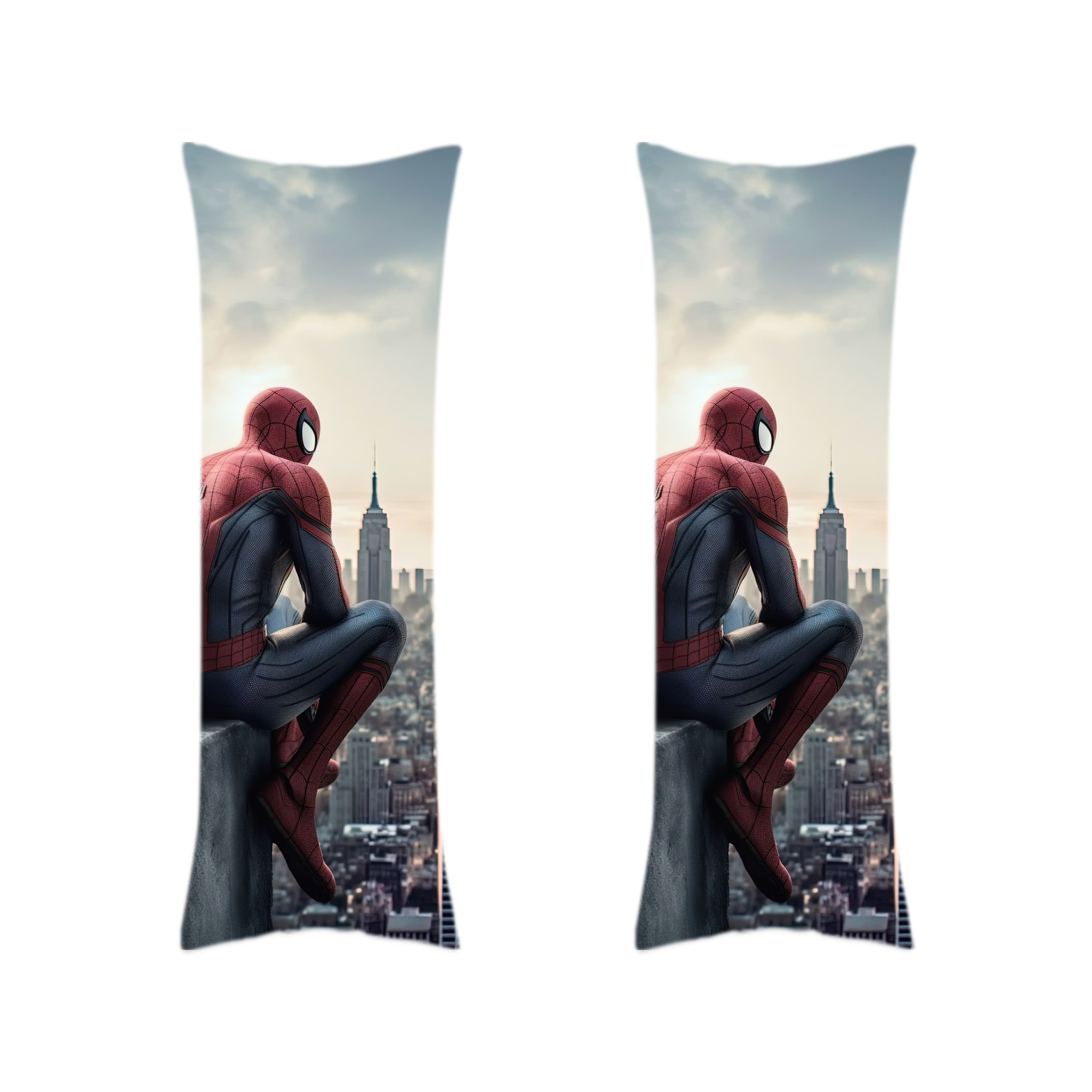 （画像用） Spider Man スパイダーマン ロング抱き枕カバー 両面プリントタイプ（サイズ選択可）