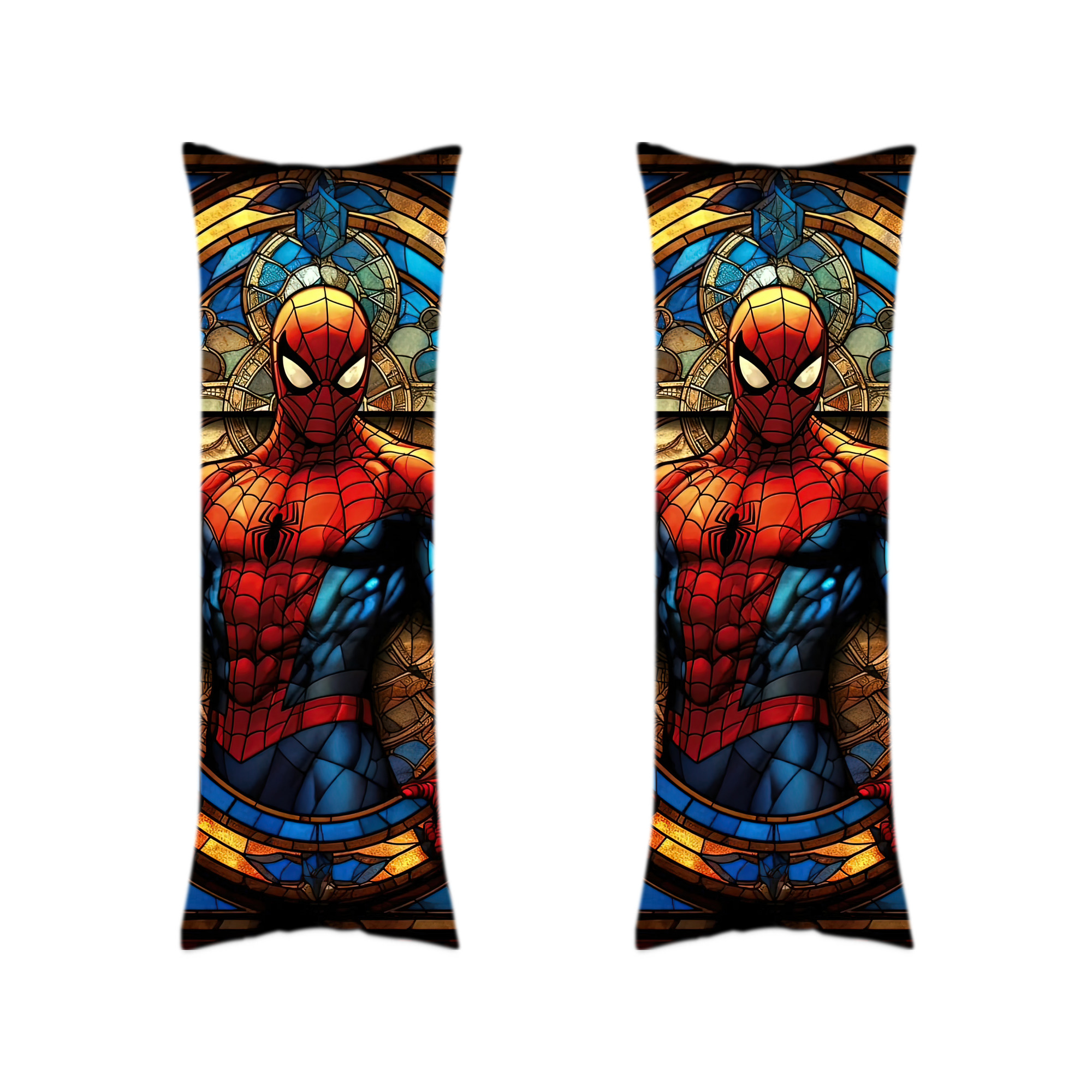 （画像用） Spider Man スパイダーマン ロング抱き枕カバー 両面プリントタイプ（サイズ選択可）