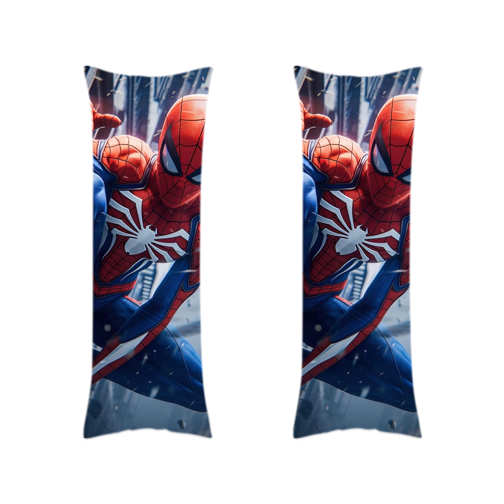 （画像用） Spider Man スパイダーマン ロング抱き枕カバー 両面プリントタイプ（サイズ選択可）