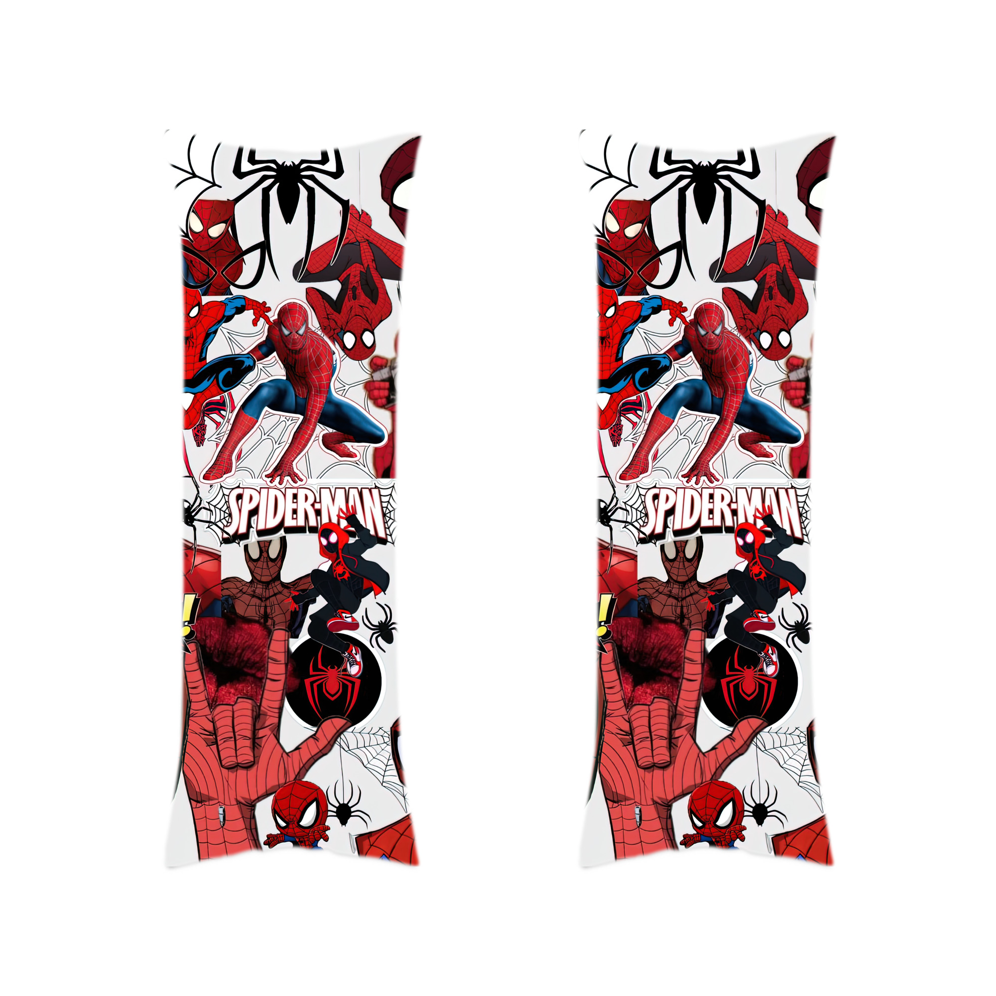 （画像用） Spider Man スパイダーマン ロング抱き枕カバー 両面プリントタイプ（サイズ選択可）