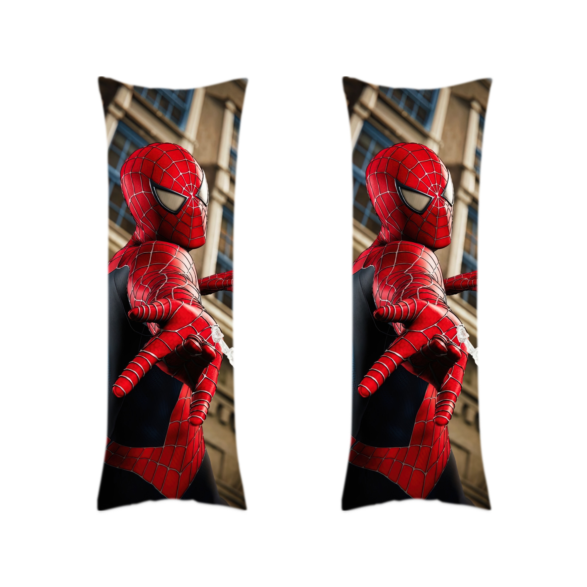 （画像用） Spider Man スパイダーマン ロング抱き枕カバー 両面プリントタイプ（サイズ選択可）