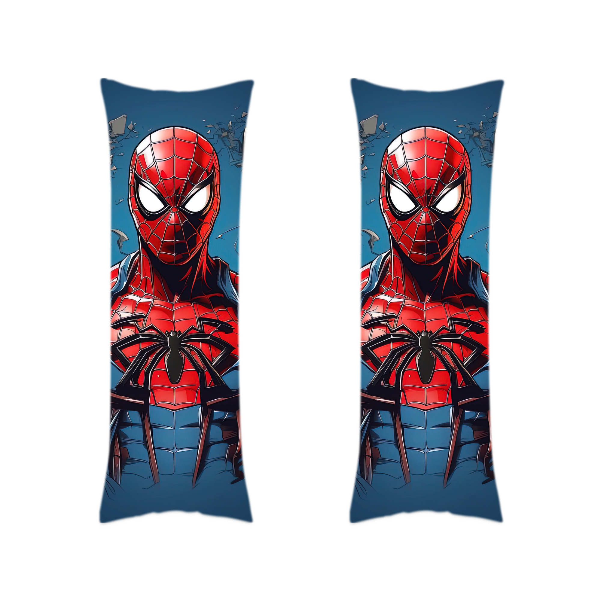 （画像用） Spider Man スパイダーマン ロング抱き枕カバー 両面プリントタイプ（サイズ選択可）