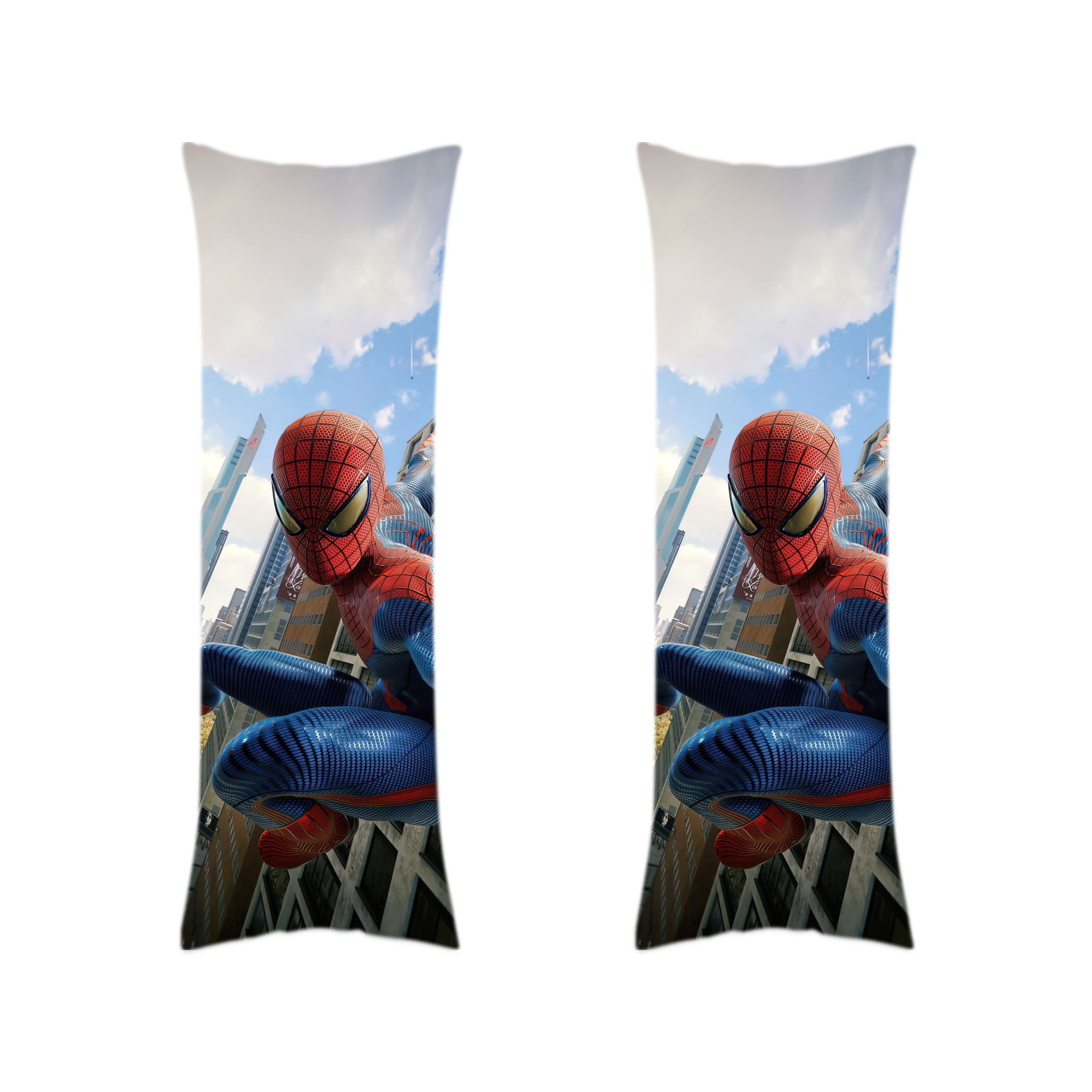 （画像用） Spider Man スパイダーマン ロング抱き枕カバー 両面プリントタイプ（サイズ選択可）