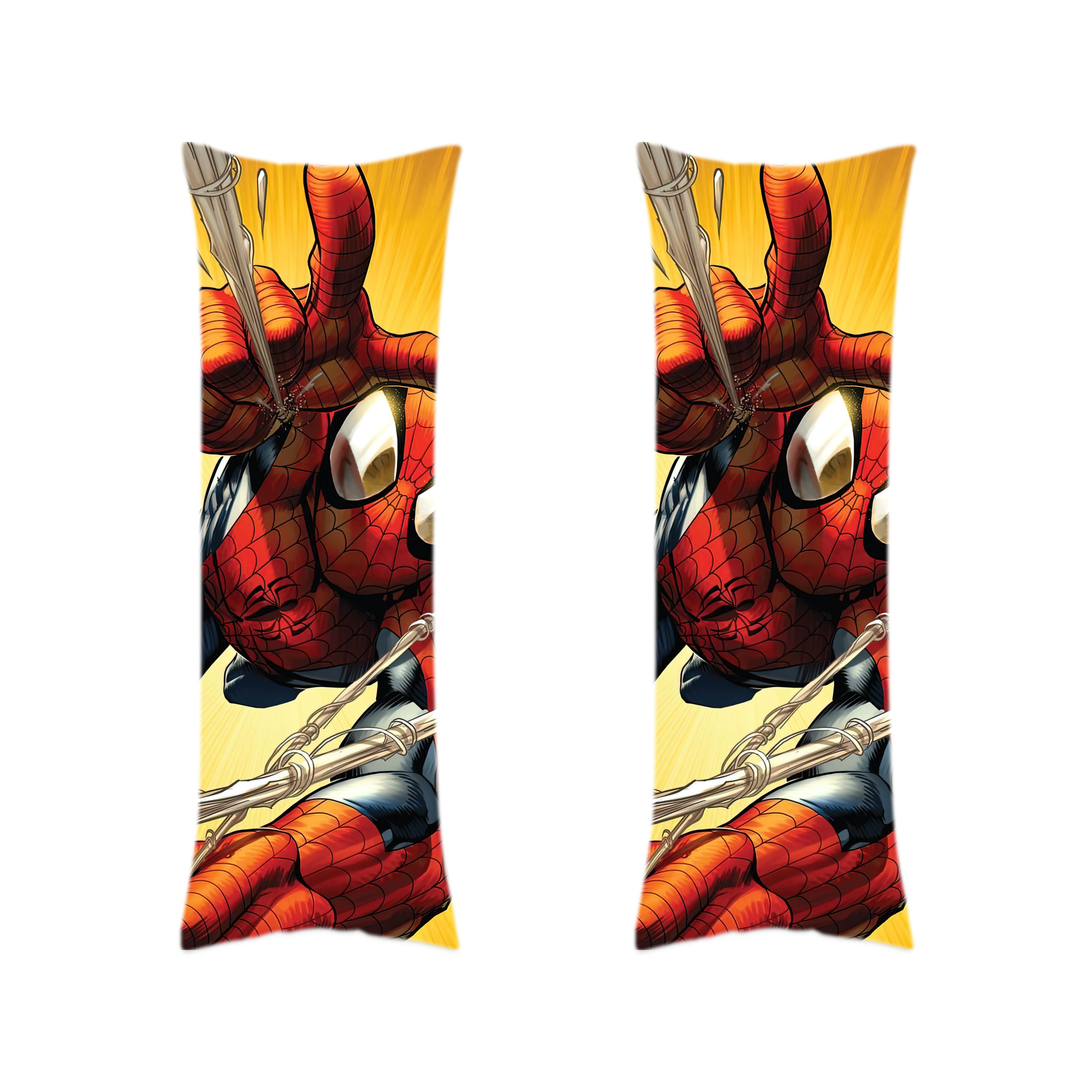 （画像用） Spider Man スパイダーマン ロング抱き枕カバー 両面プリントタイプ（サイズ選択可）