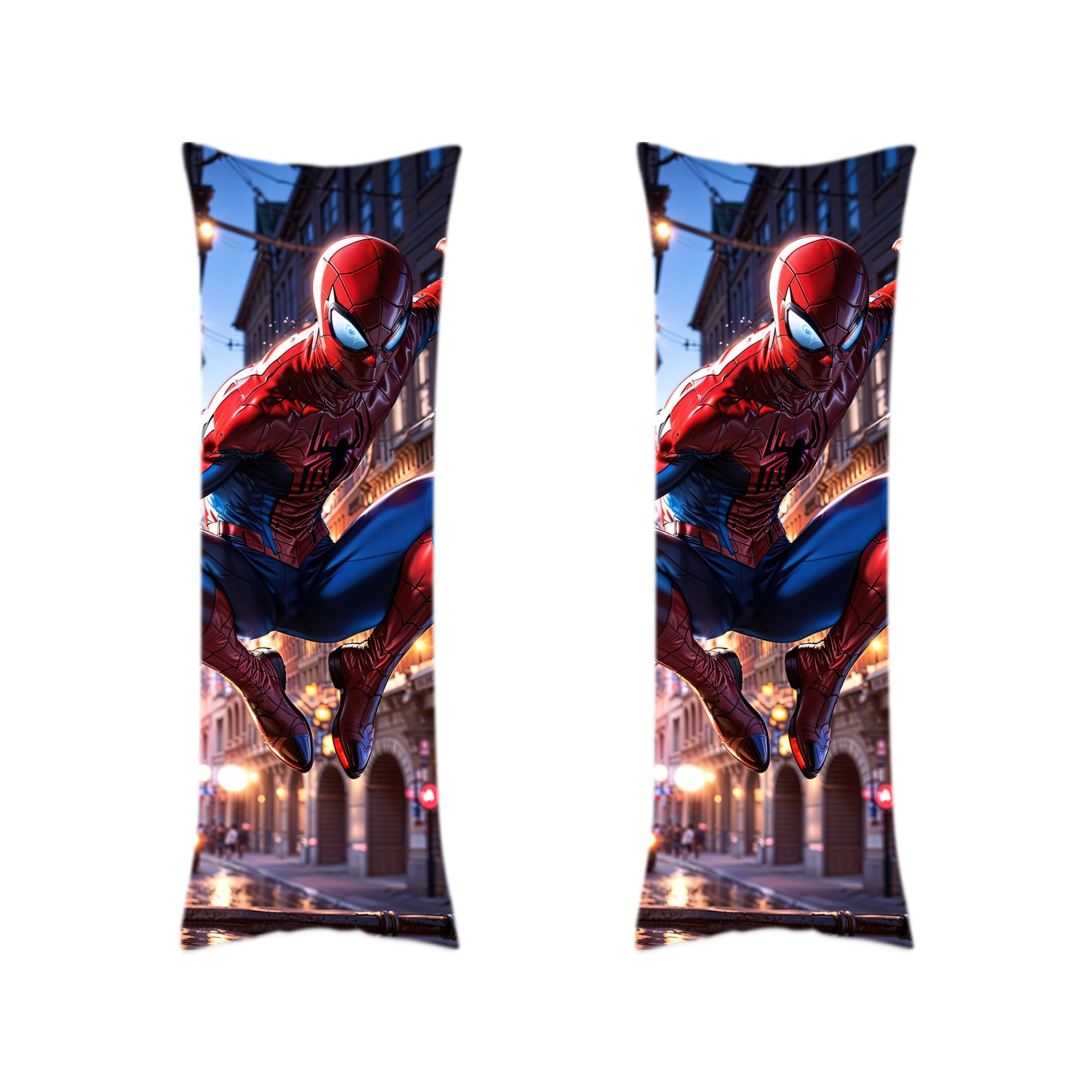 （画像用） Spider Man スパイダーマン ロング抱き枕カバー 両面プリントタイプ（サイズ選択可）