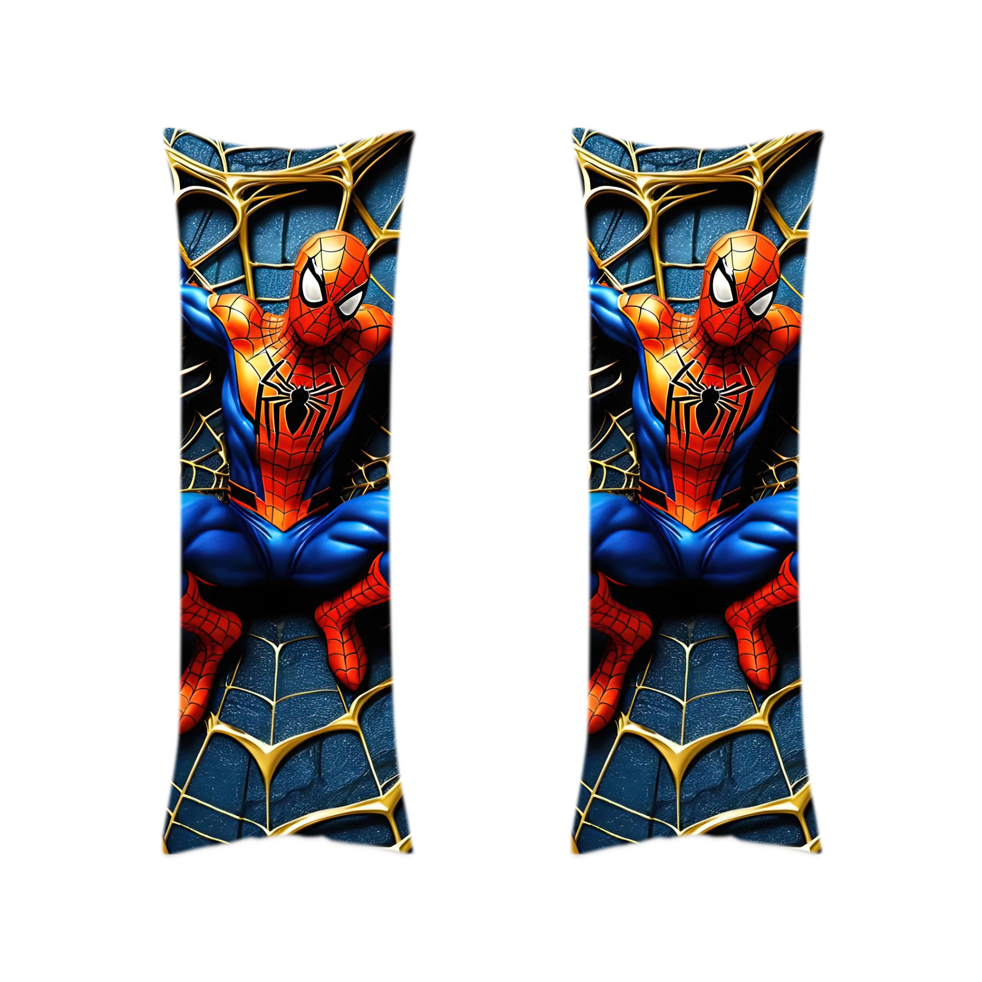 （画像用） Spider Man スパイダーマン ロング抱き枕カバー 両面プリントタイプ（サイズ選択可）