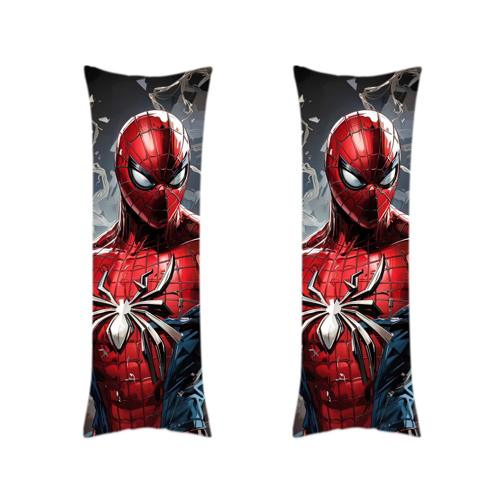 （画像用） Spider Man スパイダーマン ロング抱き枕カバー 両面プリントタイプ（サイズ選択可）