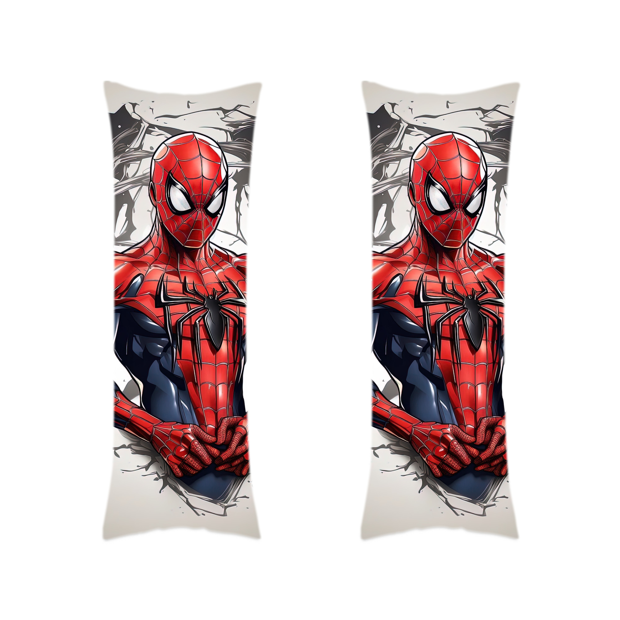 （画像用） Spider Man スパイダーマン ロング抱き枕カバー 両面プリントタイプ（サイズ選択可）