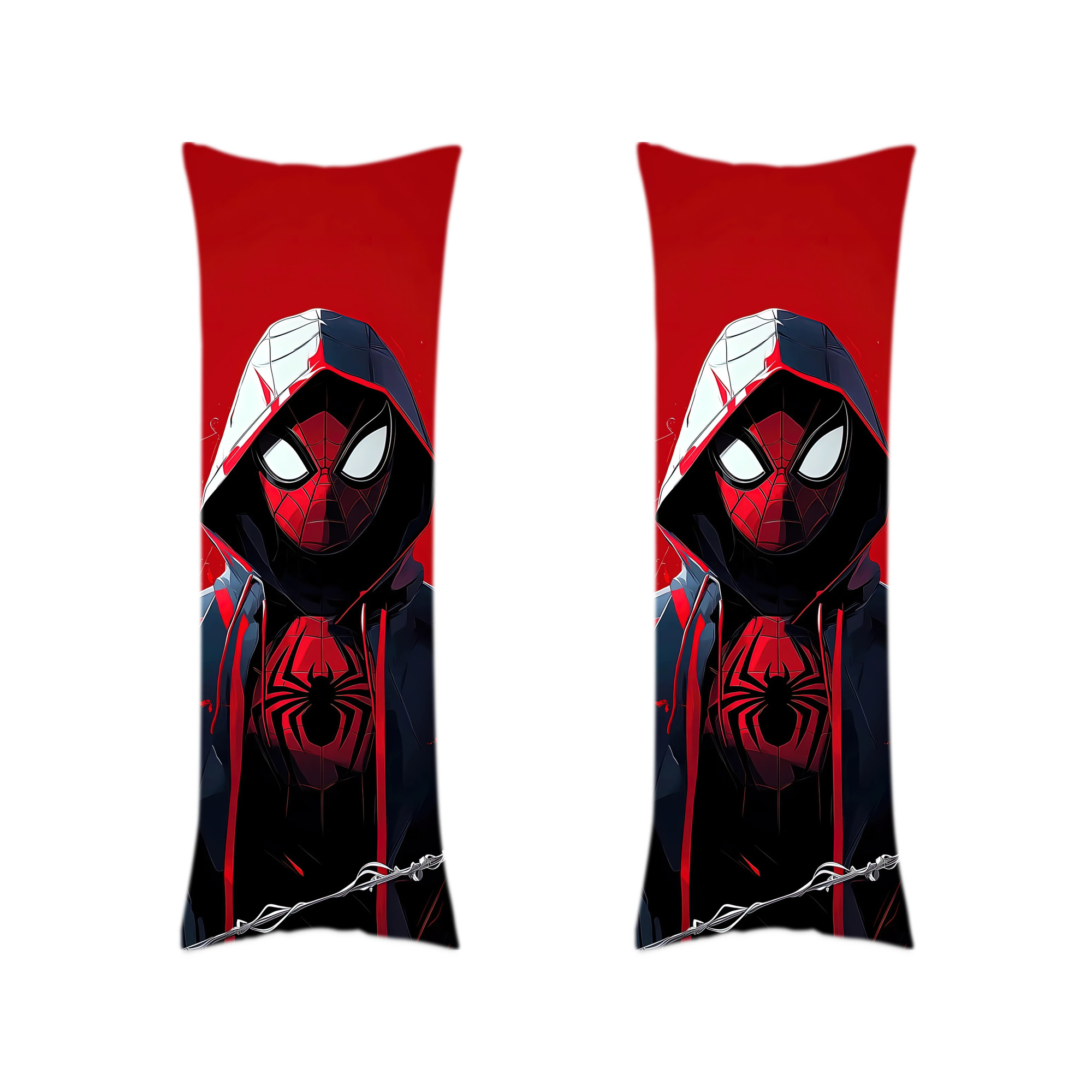 （画像用） Spider Man スパイダーマン ロング抱き枕カバー 両面プリントタイプ（サイズ選択可）