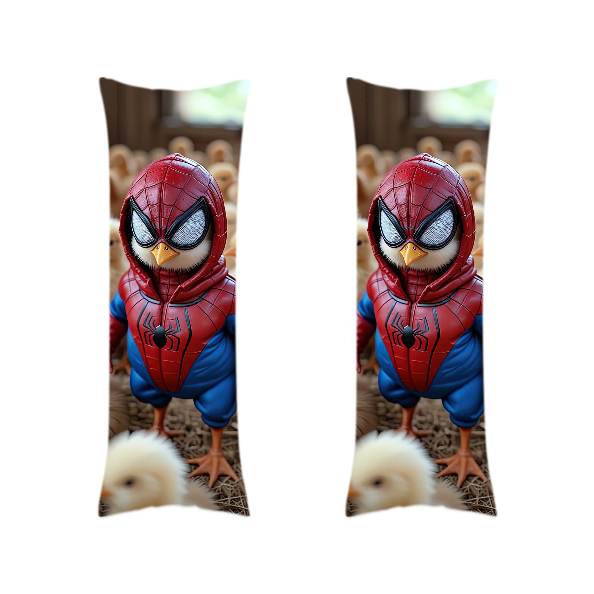 （画像用） Spider Man スパイダーマン ロング抱き枕カバー 両面プリントタイプ（サイズ選択可）
