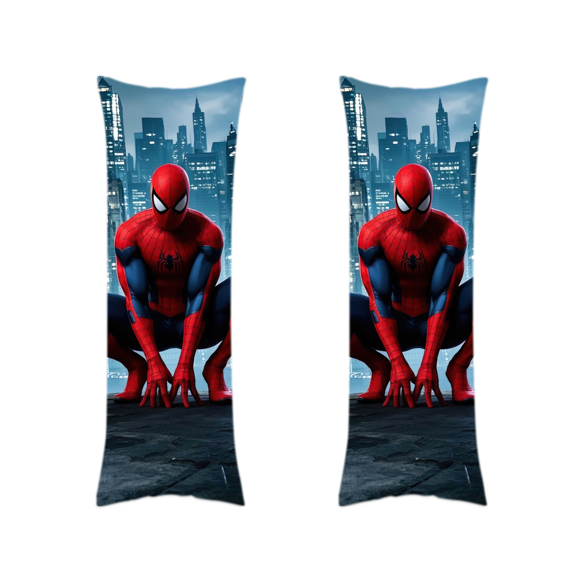 （画像用） Spider Man スパイダーマン ロング抱き枕カバー 両面プリントタイプ（サイズ選択可）