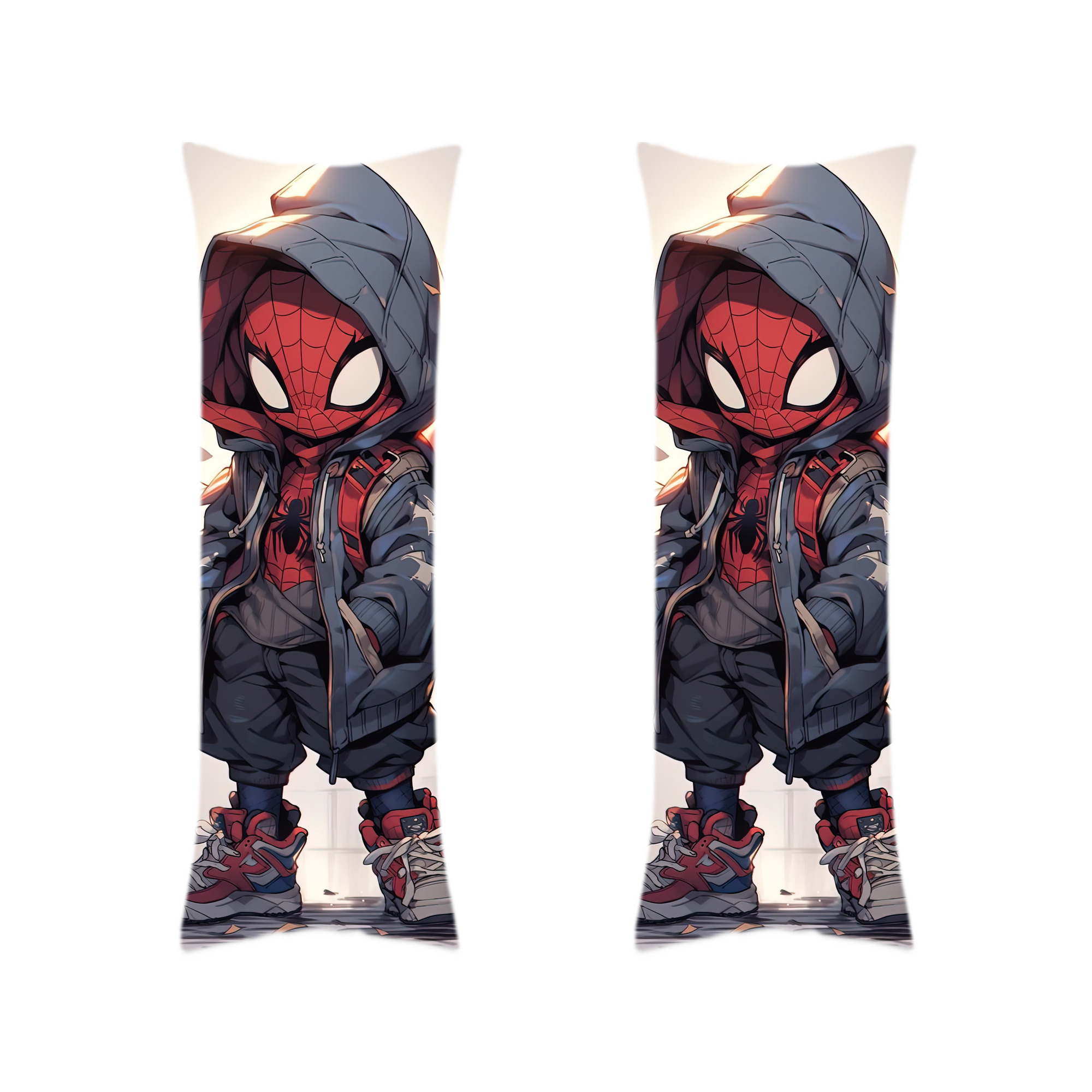 （画像用） Spider Man スパイダーマン ロング抱き枕カバー 両面プリントタイプ（サイズ選択可）