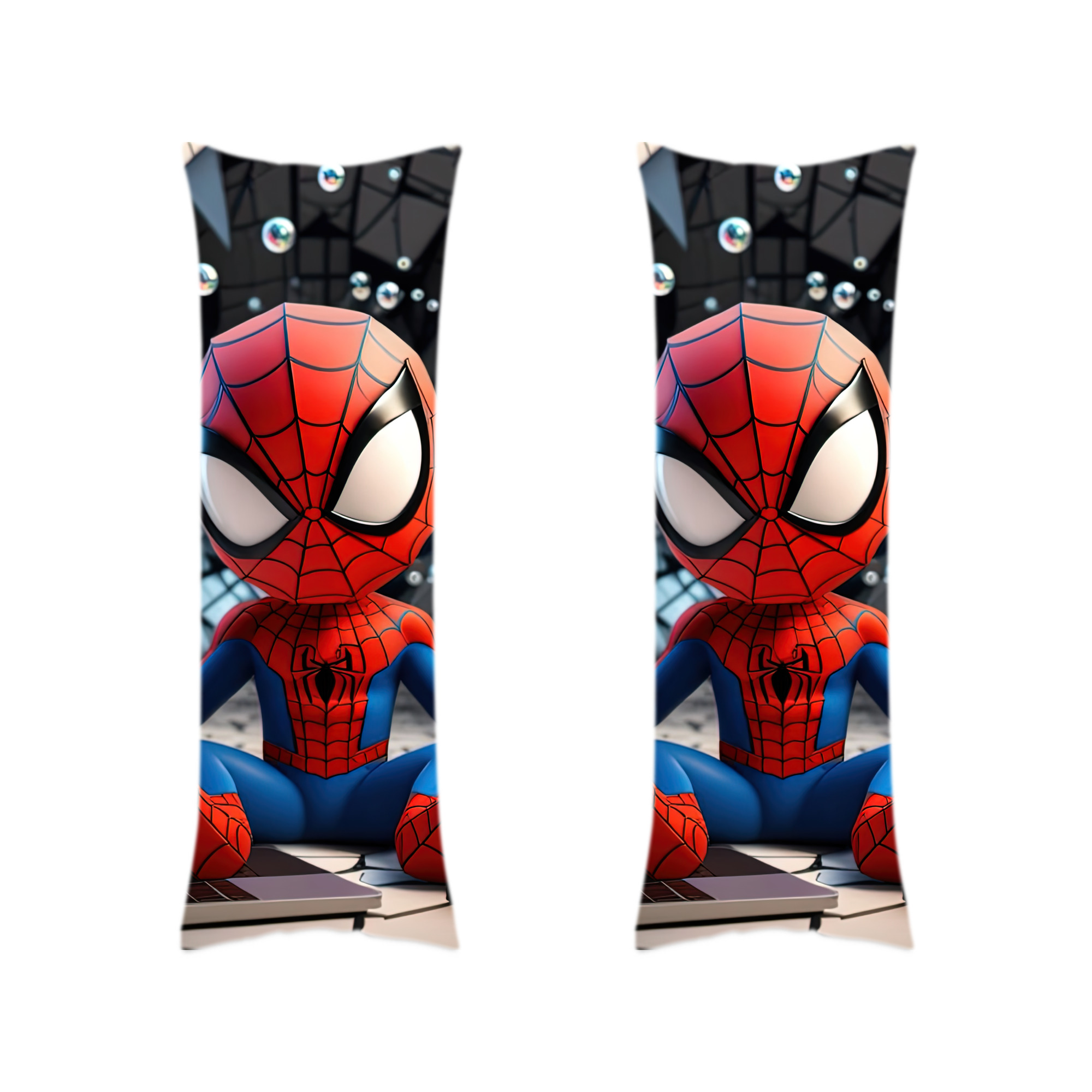 （画像用） Spider Man スパイダーマン ロング抱き枕カバー 両面プリントタイプ（サイズ選択可）