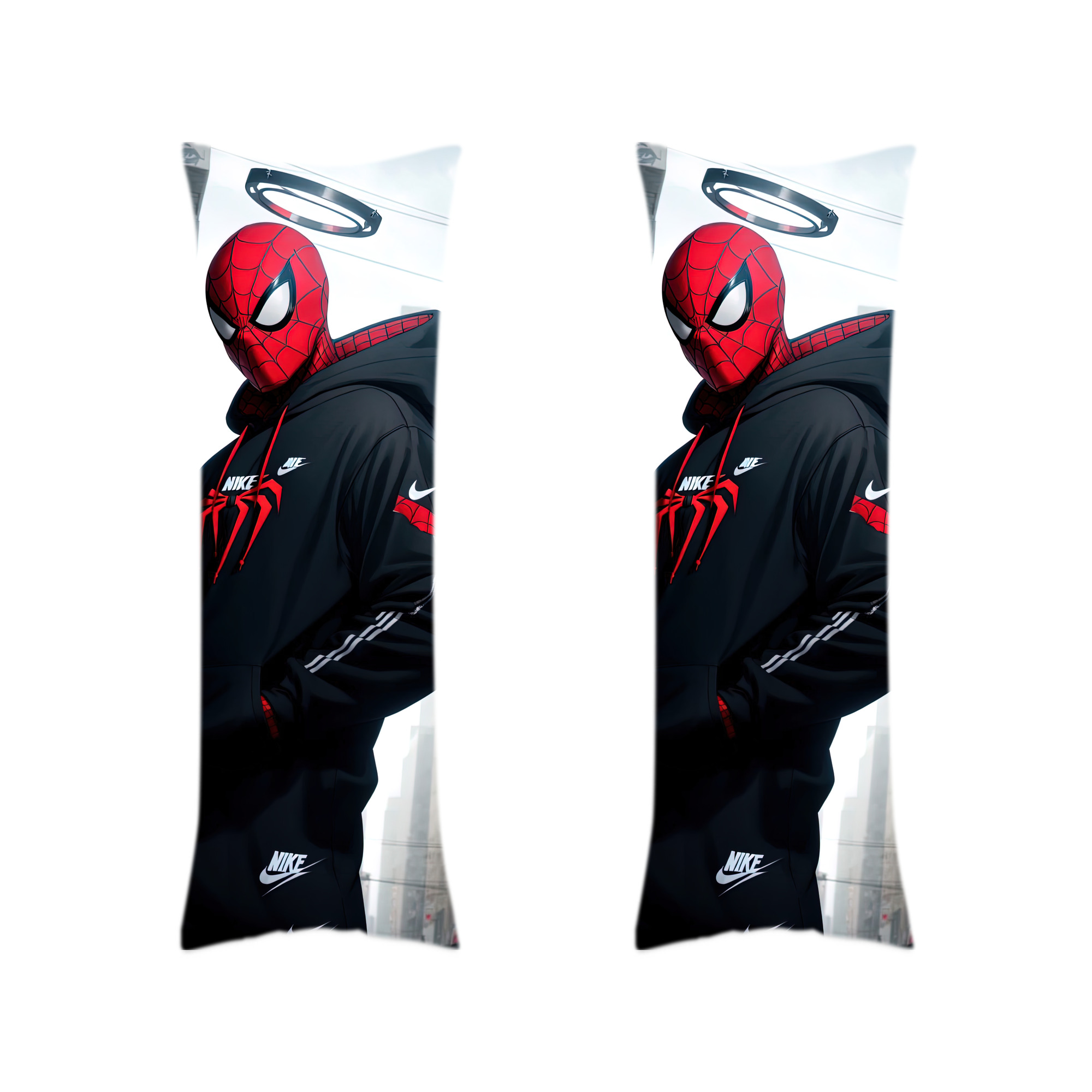 （画像用） Spider Man スパイダーマン ロング抱き枕カバー 両面プリントタイプ（サイズ選択可）