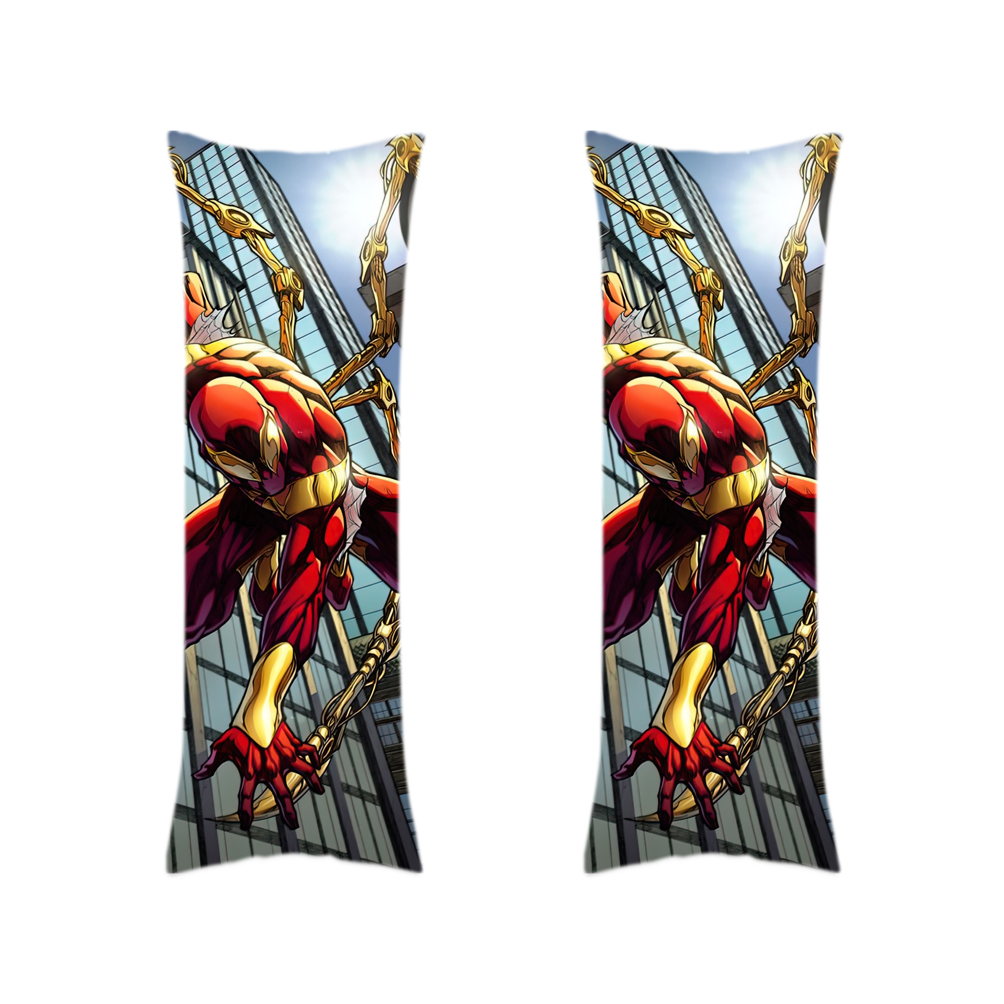（画像用） Spider Man スパイダーマン ロング抱き枕カバー 両面プリントタイプ（サイズ選択可）