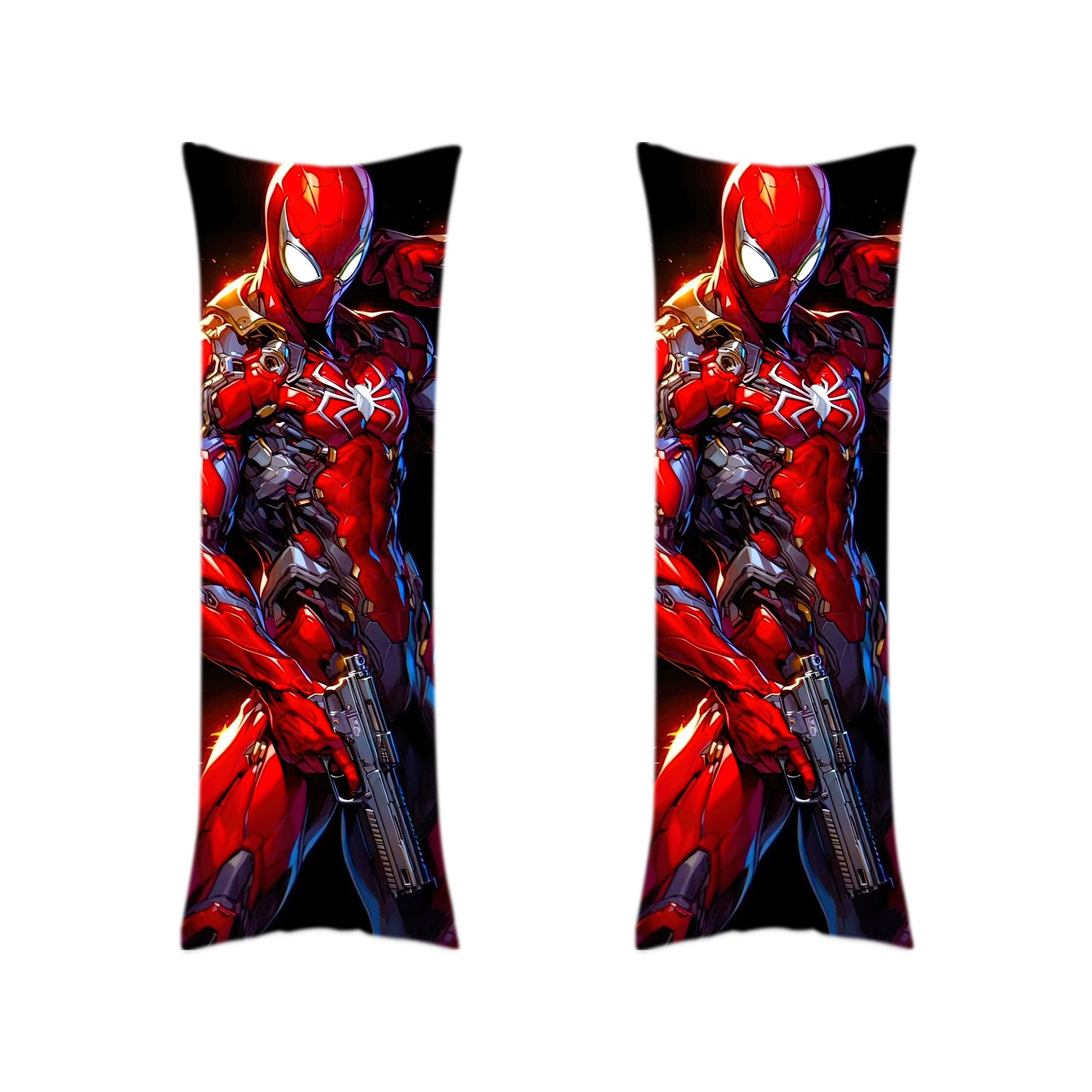 （画像用） Spider Man スパイダーマン ロング抱き枕カバー 両面プリントタイプ（サイズ選択可）