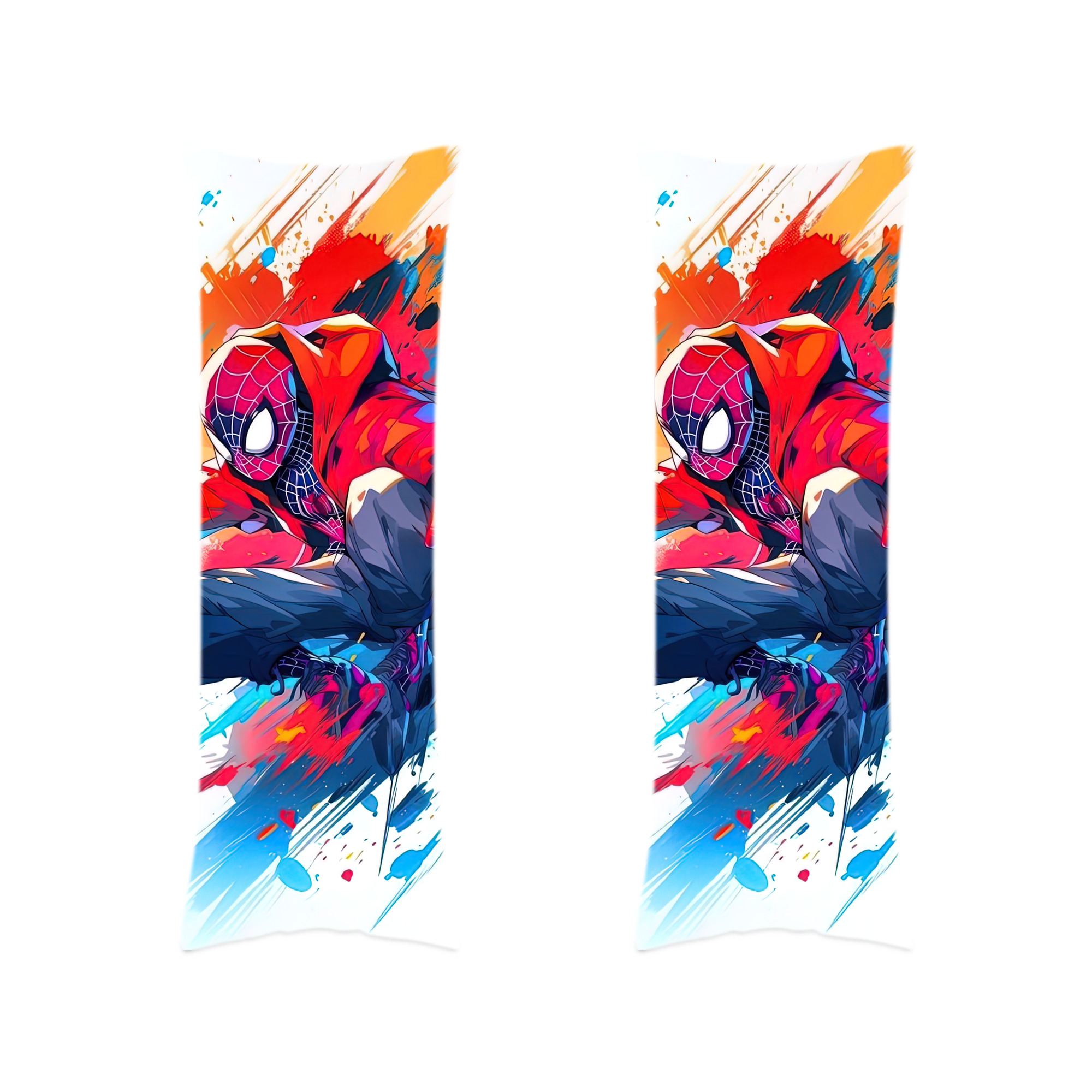 （画像用） Spider Man スパイダーマン ロング抱き枕カバー 両面プリントタイプ（サイズ選択可）