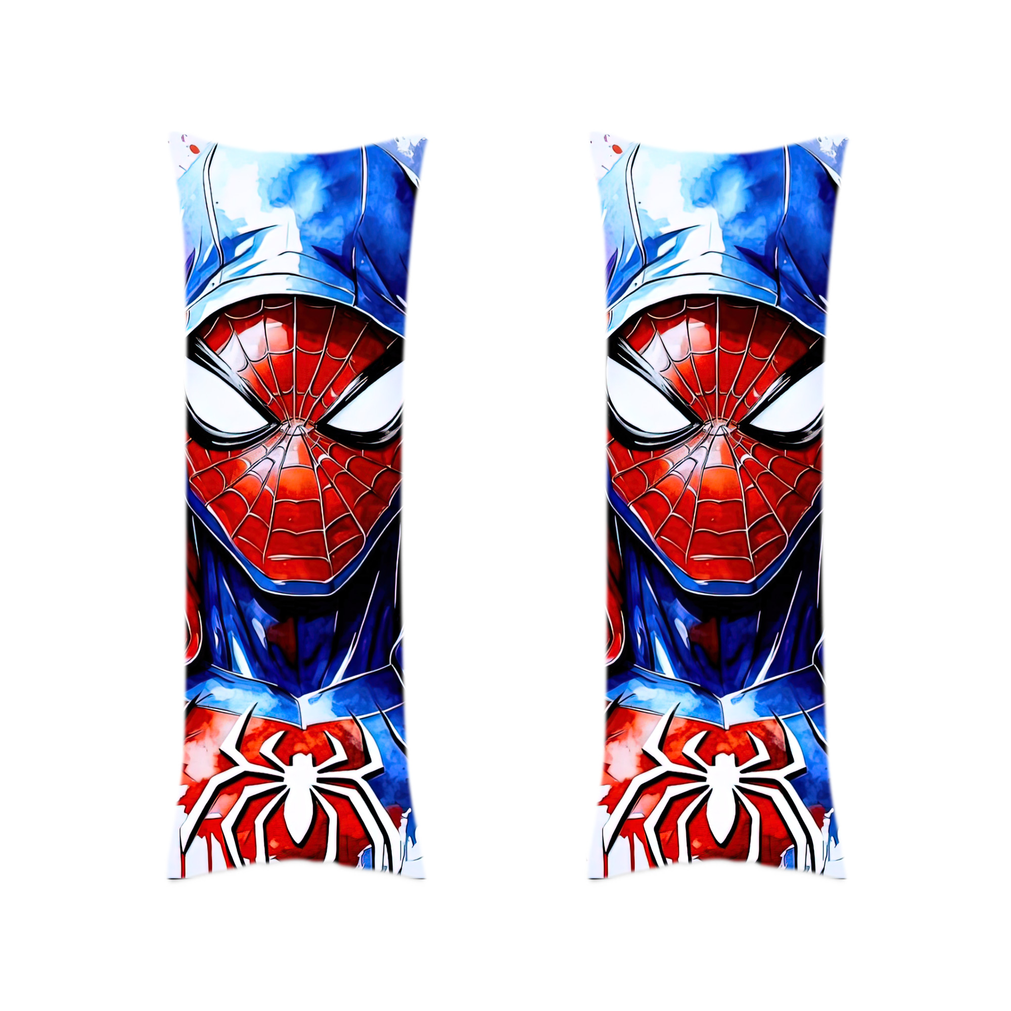 （画像用） Spider Man スパイダーマン ロング抱き枕カバー 両面プリントタイプ（サイズ選択可）
