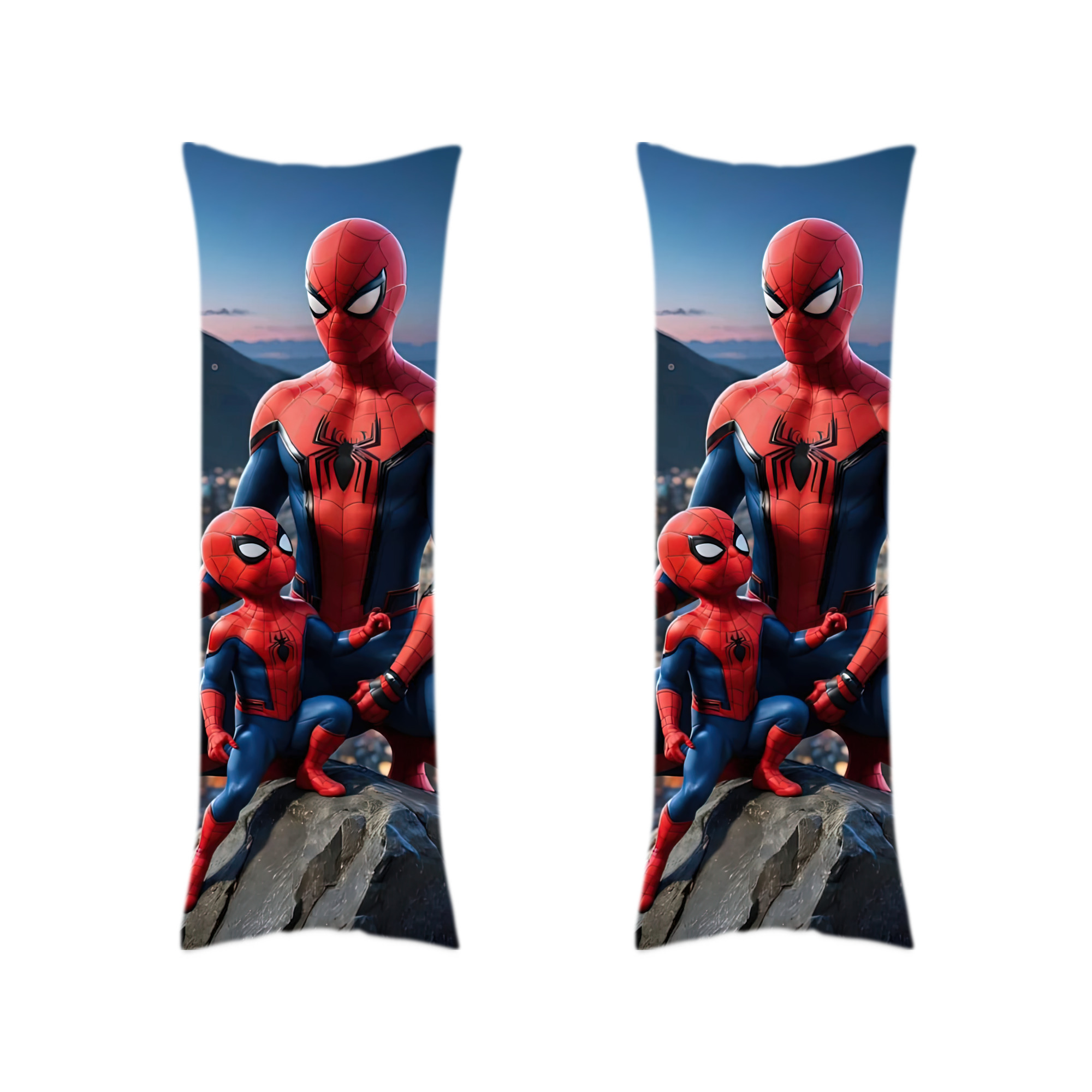 （画像用） Spider Man スパイダーマン ロング抱き枕カバー 両面プリントタイプ（サイズ選択可）