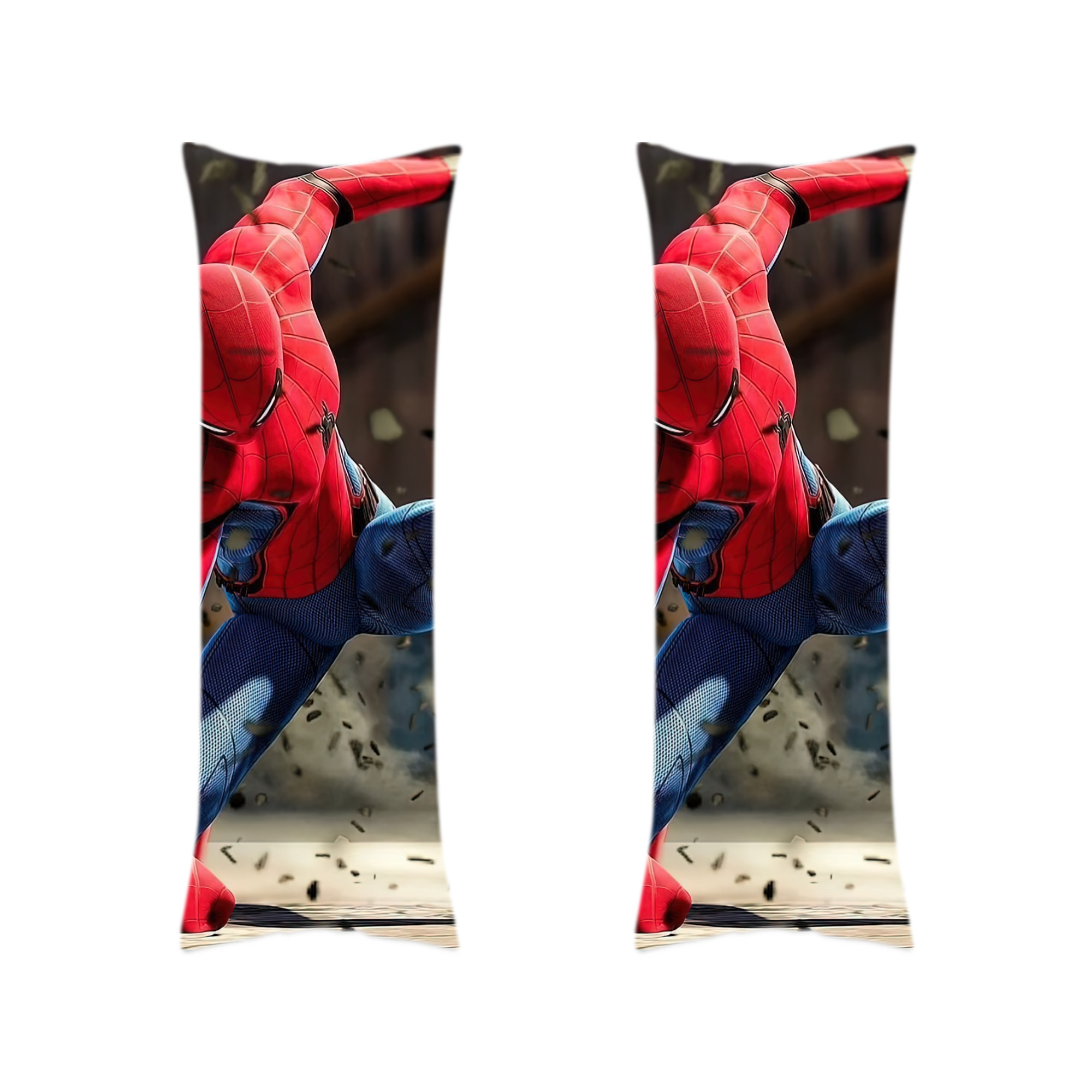 （画像用） Spider Man スパイダーマン ロング抱き枕カバー 両面プリントタイプ（サイズ選択可）
