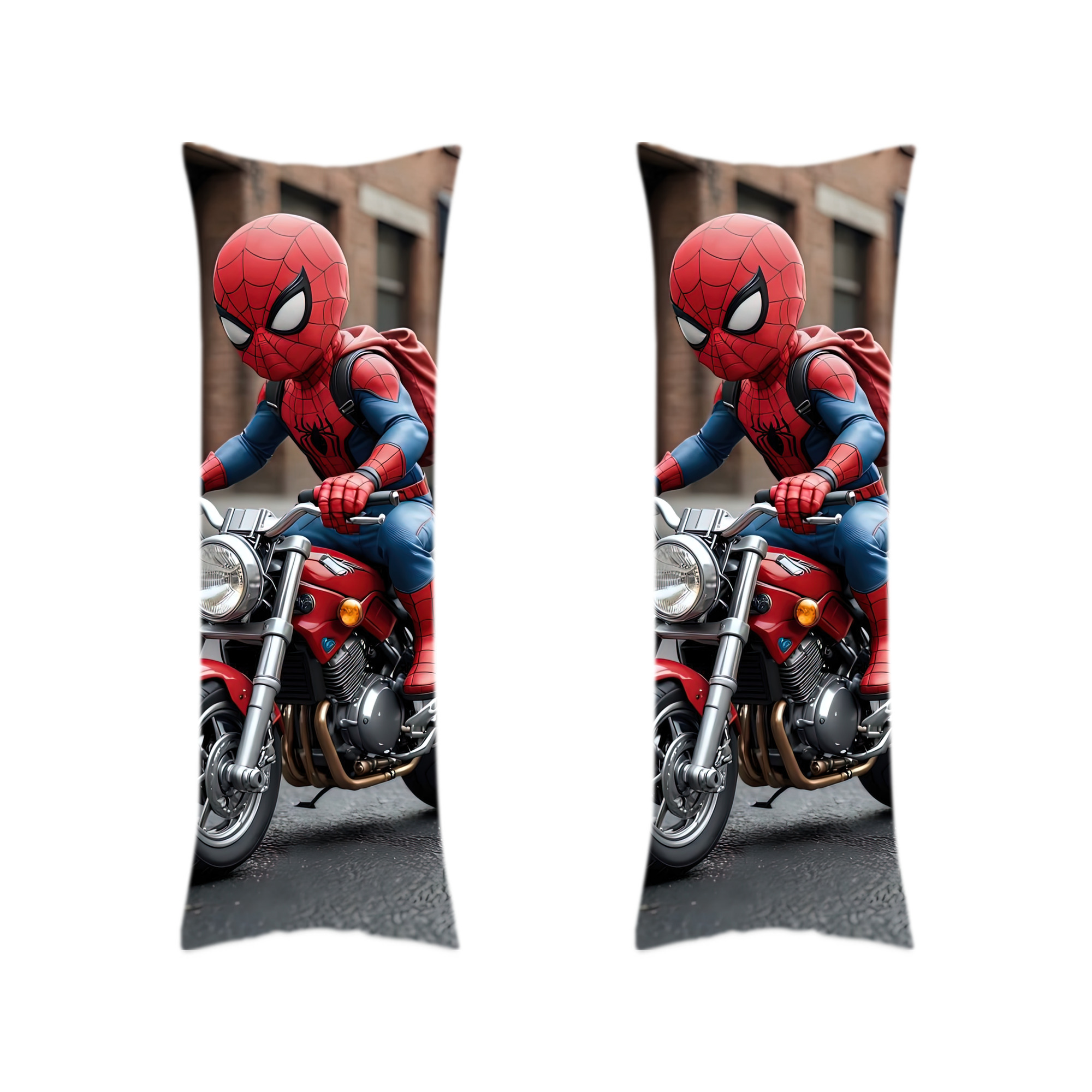 （画像用） Spider Man スパイダーマン ロング抱き枕カバー 両面プリントタイプ（サイズ選択可）